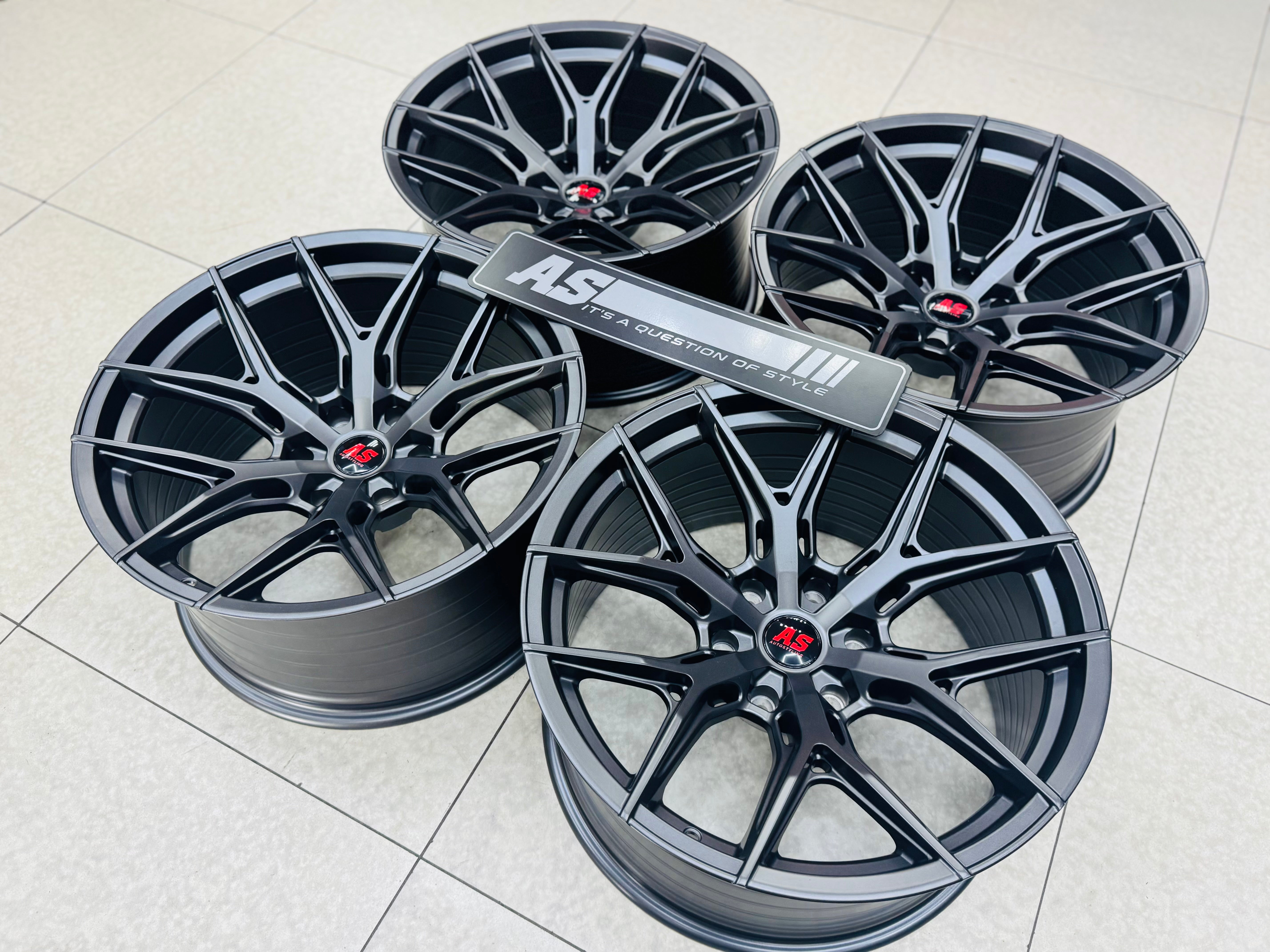 20” CONCAVO 05 SATIN GREY BAKKIE RIMS 6/139 PCD