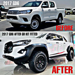 Toyota Hilux (15-20) GR Sport Style Conversion Body Kit Including Headlights & Taillights
