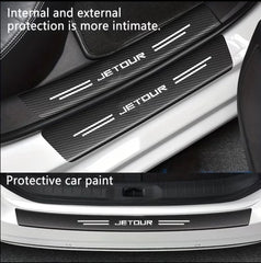 Jetour T2 (25-On) DOOR SILL PROTECTION STICKER CARBON - Autostyling Klerksdorp
