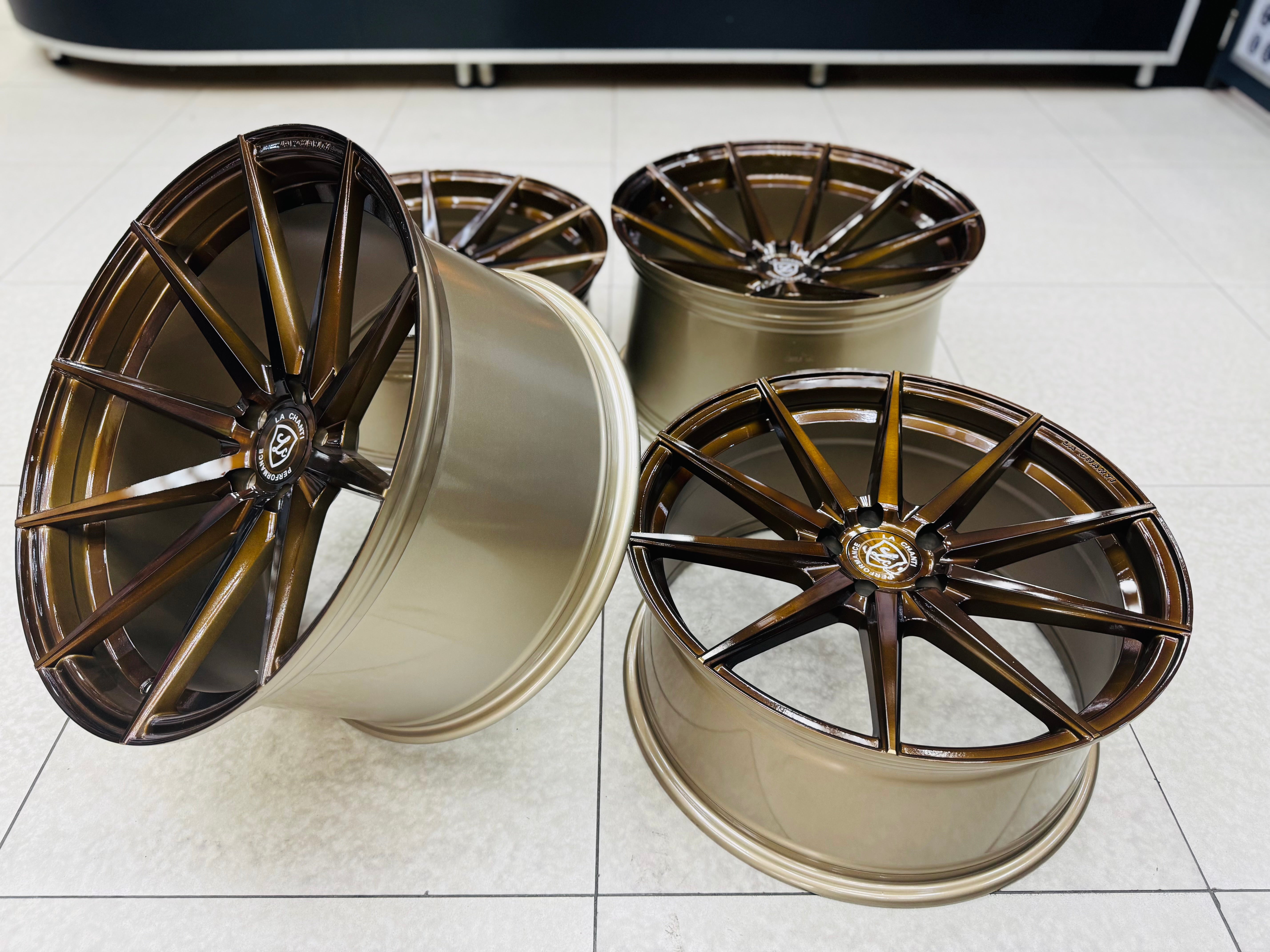 20” AS-5010 5x112 PCD Bronze wheels
