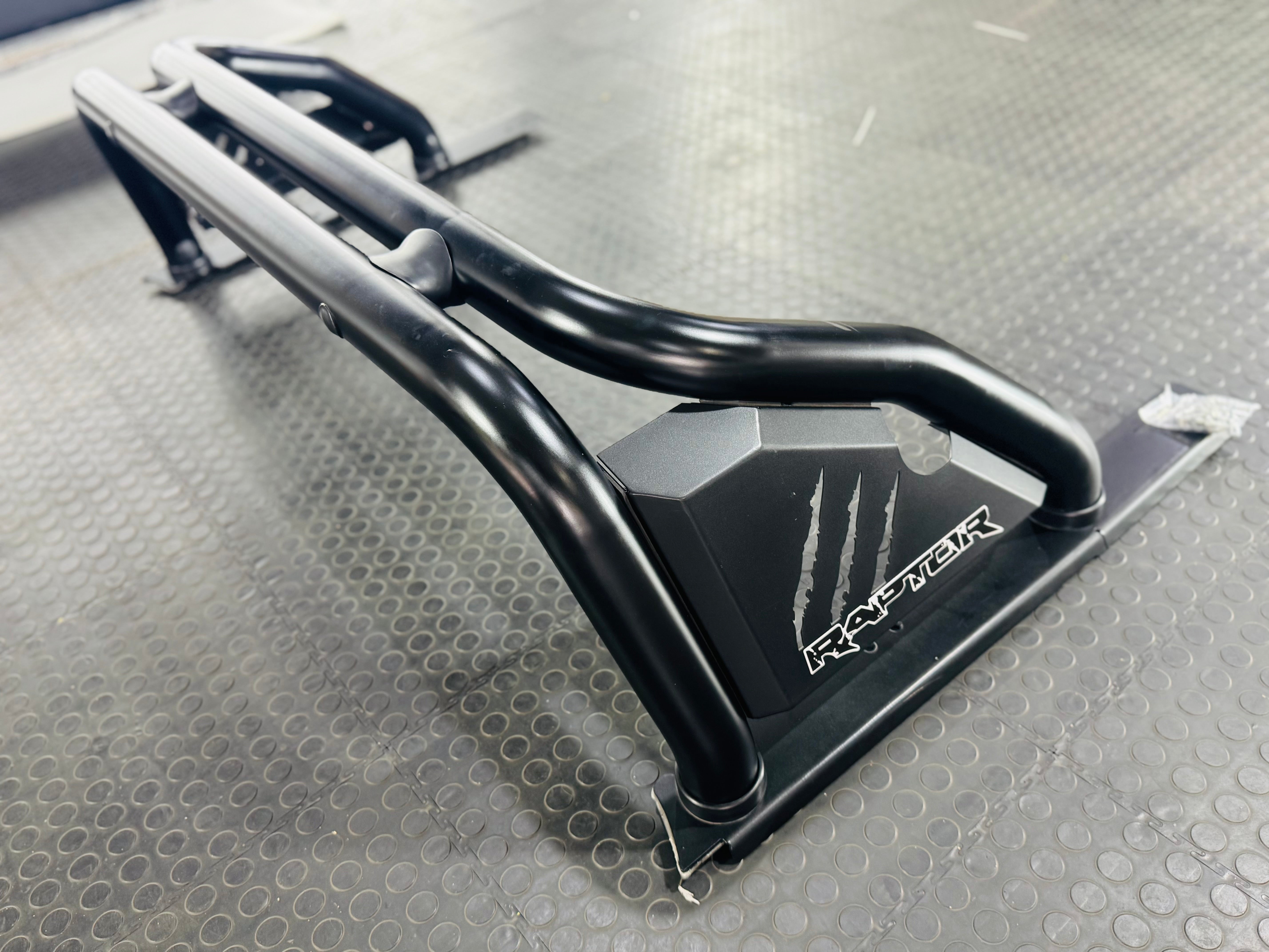 Ford Raptor Next Gen Sports Bar  Raptor Branding Black 2023+ ( Fits with Securi Lid 218 ) PRE OWNED 6months old