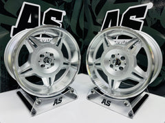 17” AS- GERMAN SPECS 8.5/10j 4/100  SILVER