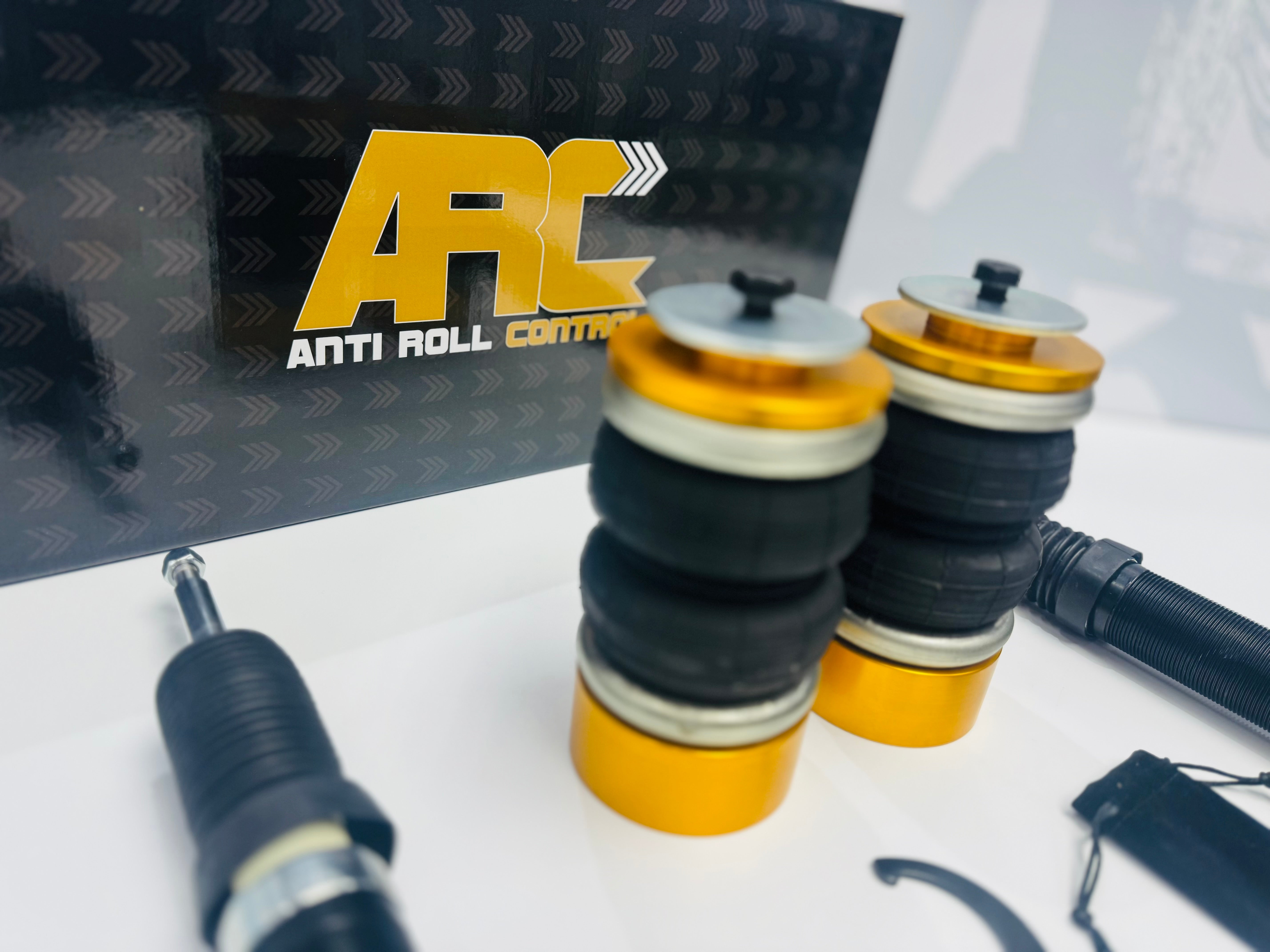 POLO 6r & 9n (bujwa)  ARC  AIR SUSPENSION STRUTS REARS HEIGHT ADJUSTABLE