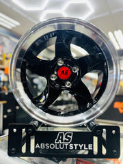 15” AS-RXI BLADES DISHED GLOSS BLACK