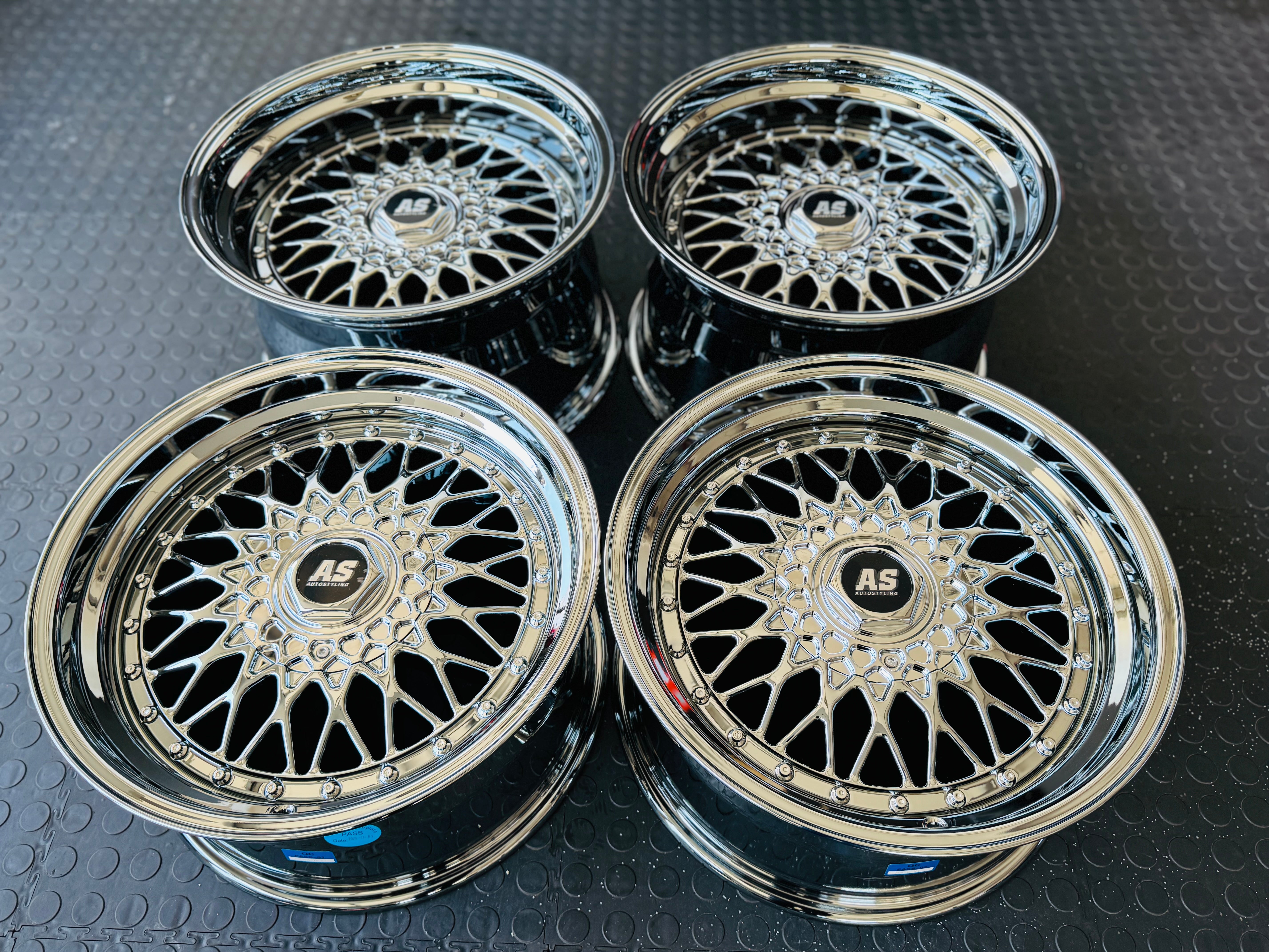 17” BBS chrome  4x100 & 5x100 8.5j/ 10j - Autostyling Klerksdorp