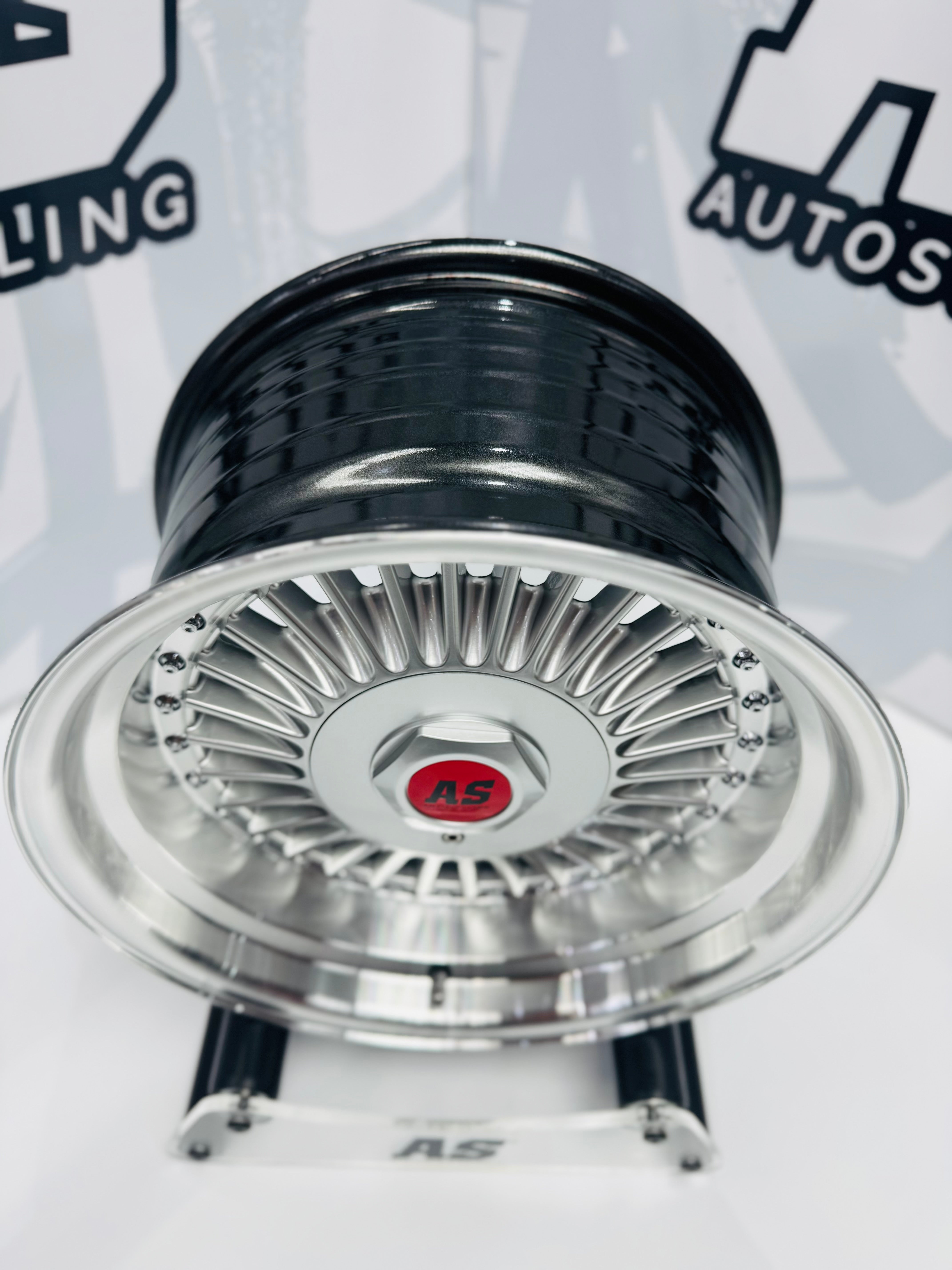 15” AS- EMITZ 7997  9J ALL ROUND 4/100 4/114 silver wheels
