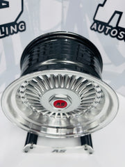 15” AS- EMITZ 7997  9J ALL ROUND 4/100 4/114 silver wheels