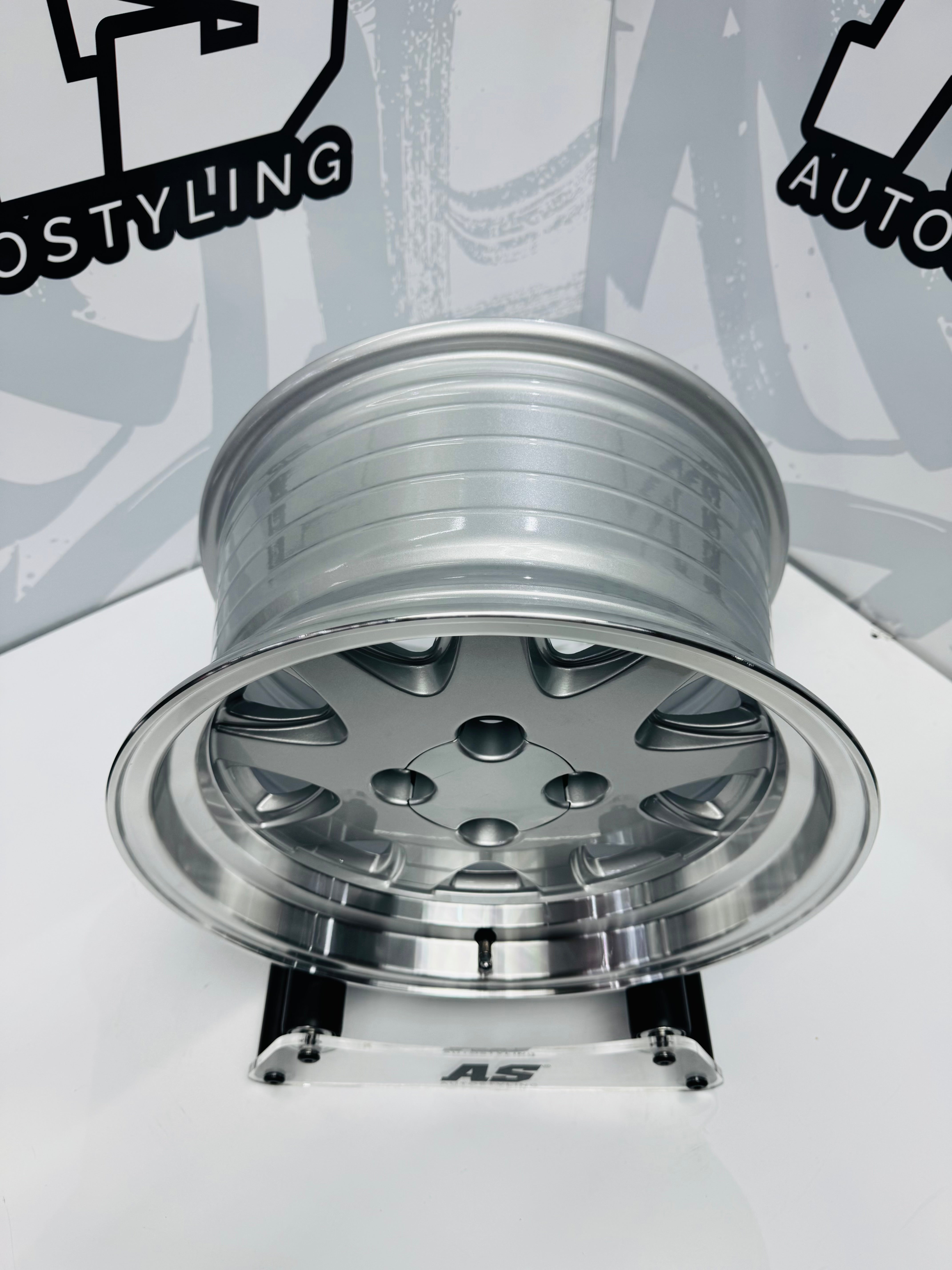15” AS-TWINCAM  DISHED SILVER