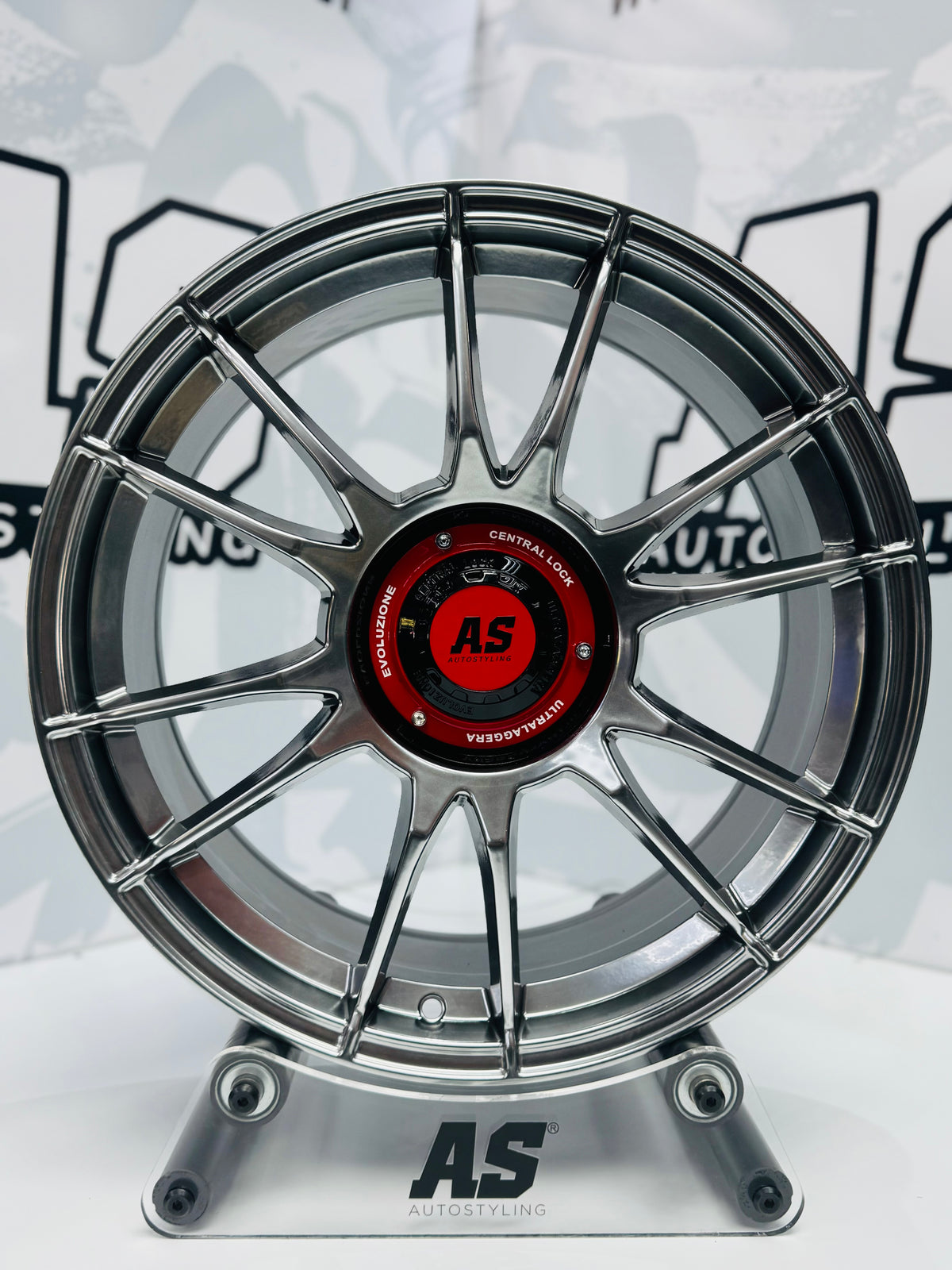 18” AS- ULTRALAGGERA 5/108 & 5/114 GUNMETAL