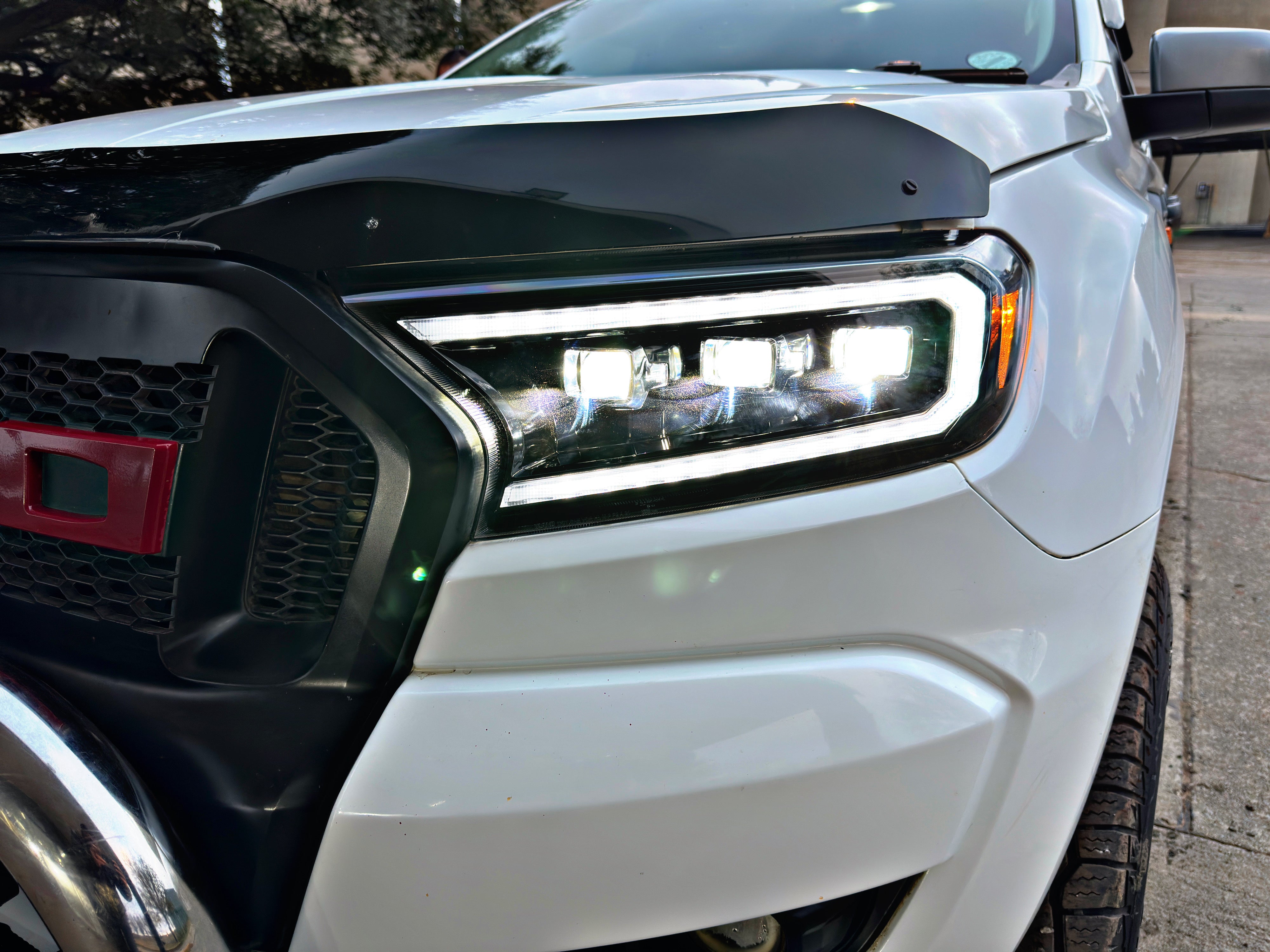 Ford Ranger VLAND Headlights Tri-Projector style 2016+ to 2022