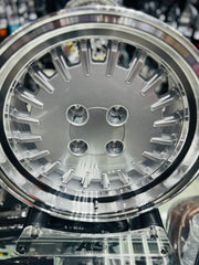 15” AS-CRESSIDA 4/100 DISHED SILVER