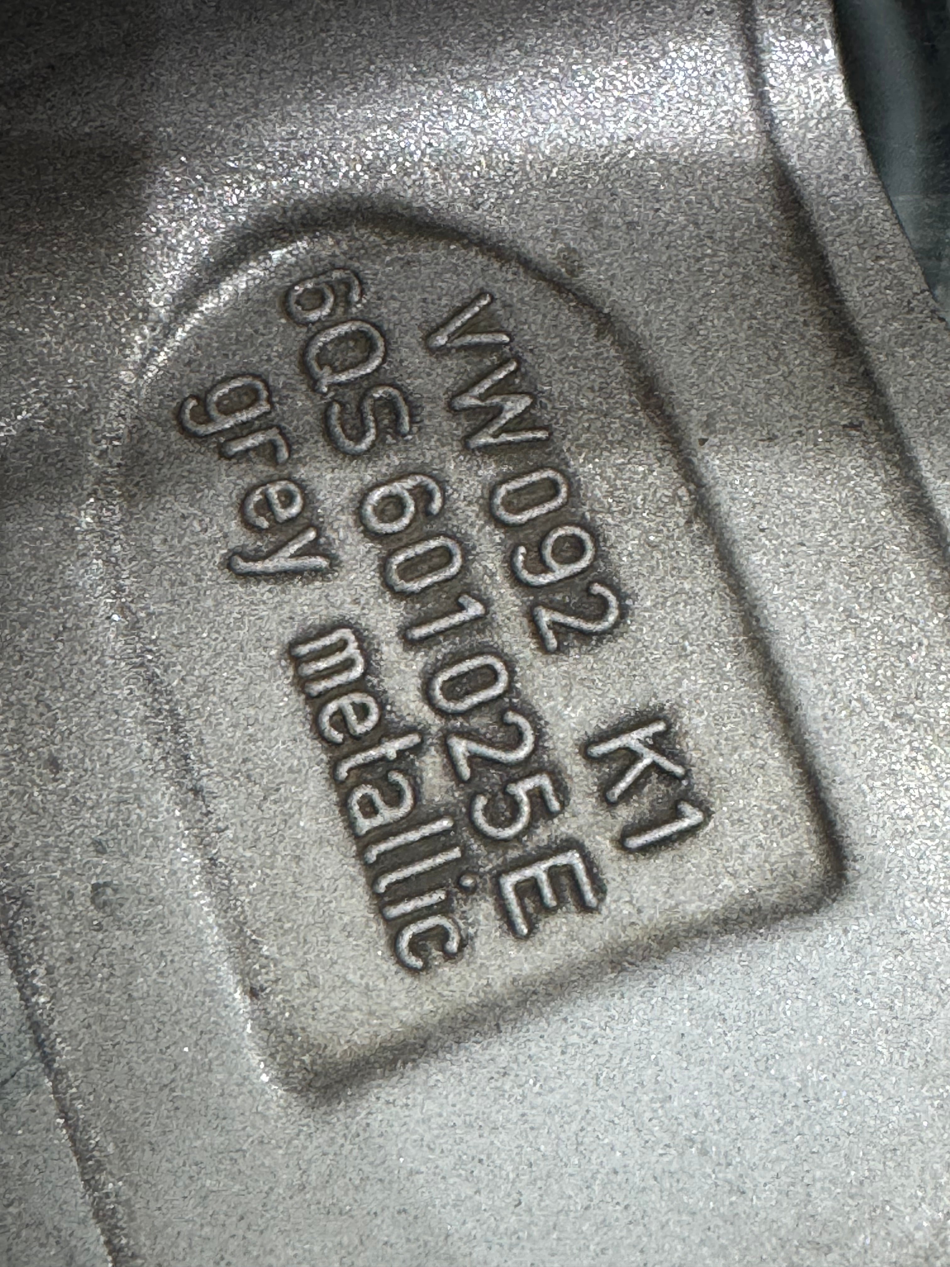 16” OEM POLO  RIVAZZA USED RIMS MADE BY BORBET GREY