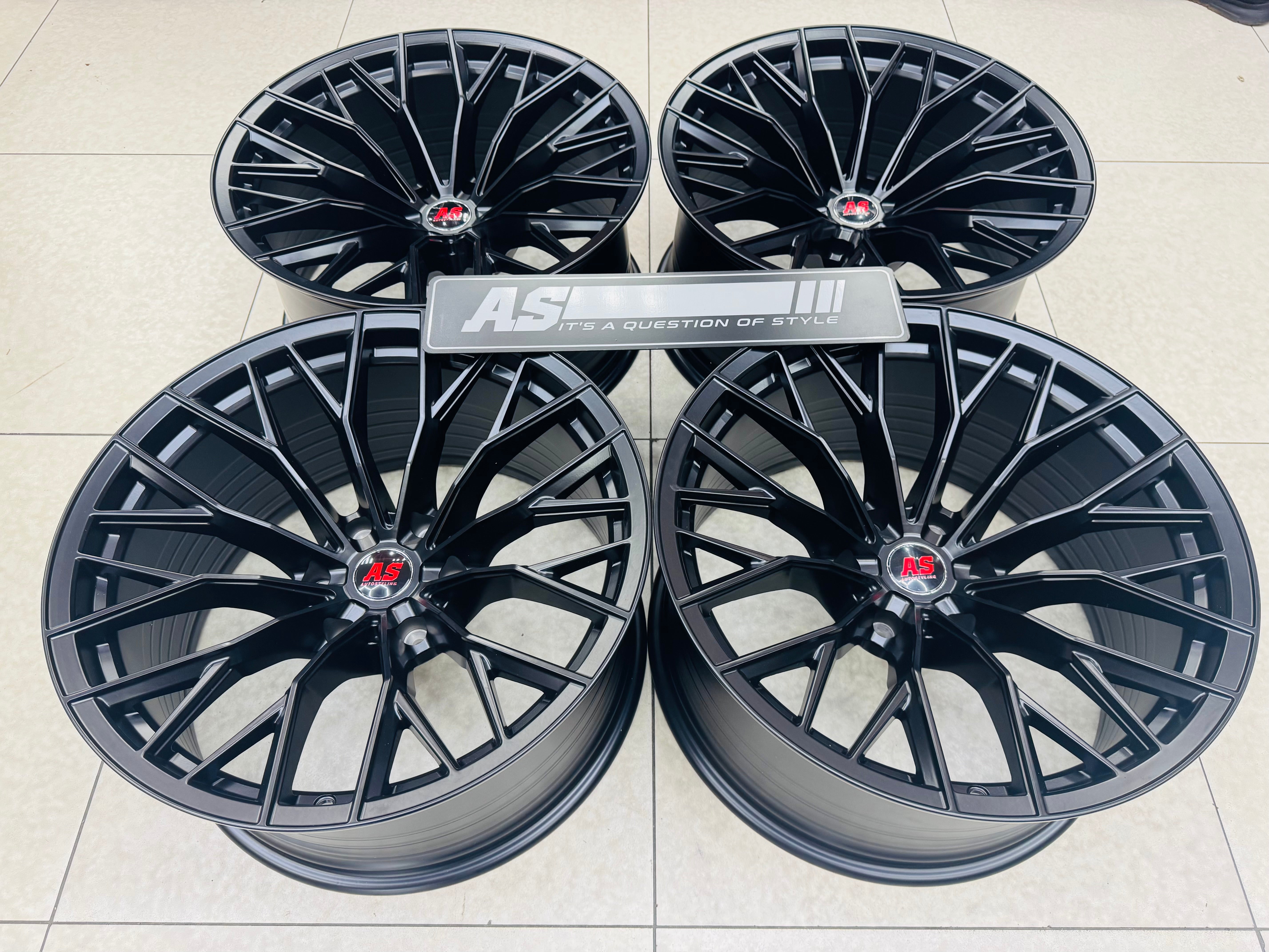 20” CONCAVO 06 MATT BLACK BAKKIE RIMS 6/139 PCD