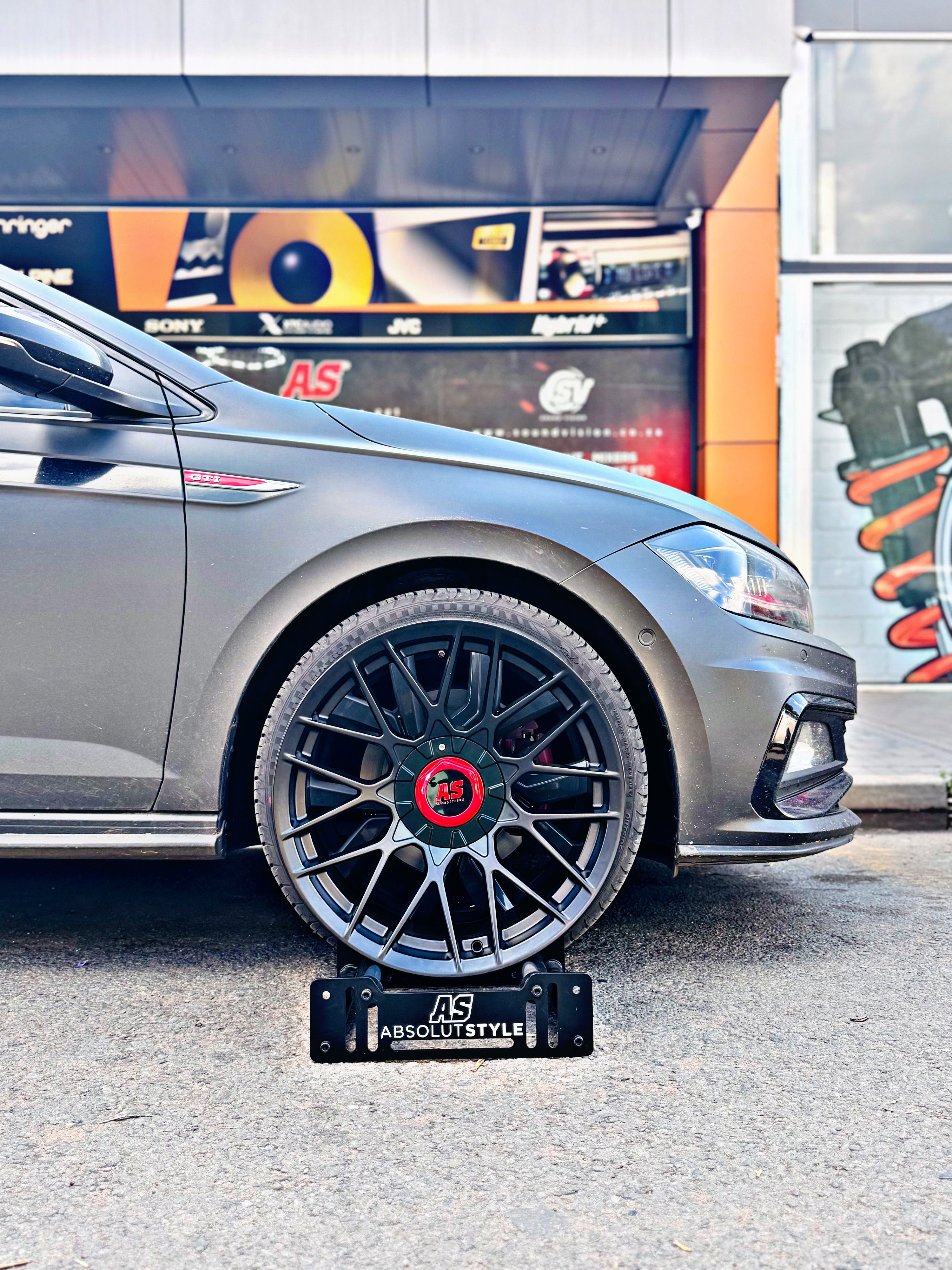 17” AS-RSE MATT BLACK 4/100 & 5/100 MULTI PCD