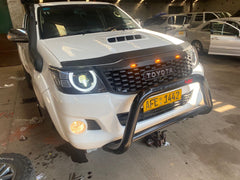 Toyota Hilux Vigo D4D  (05-08) Defender Style LED Projector Upgrade Headlights