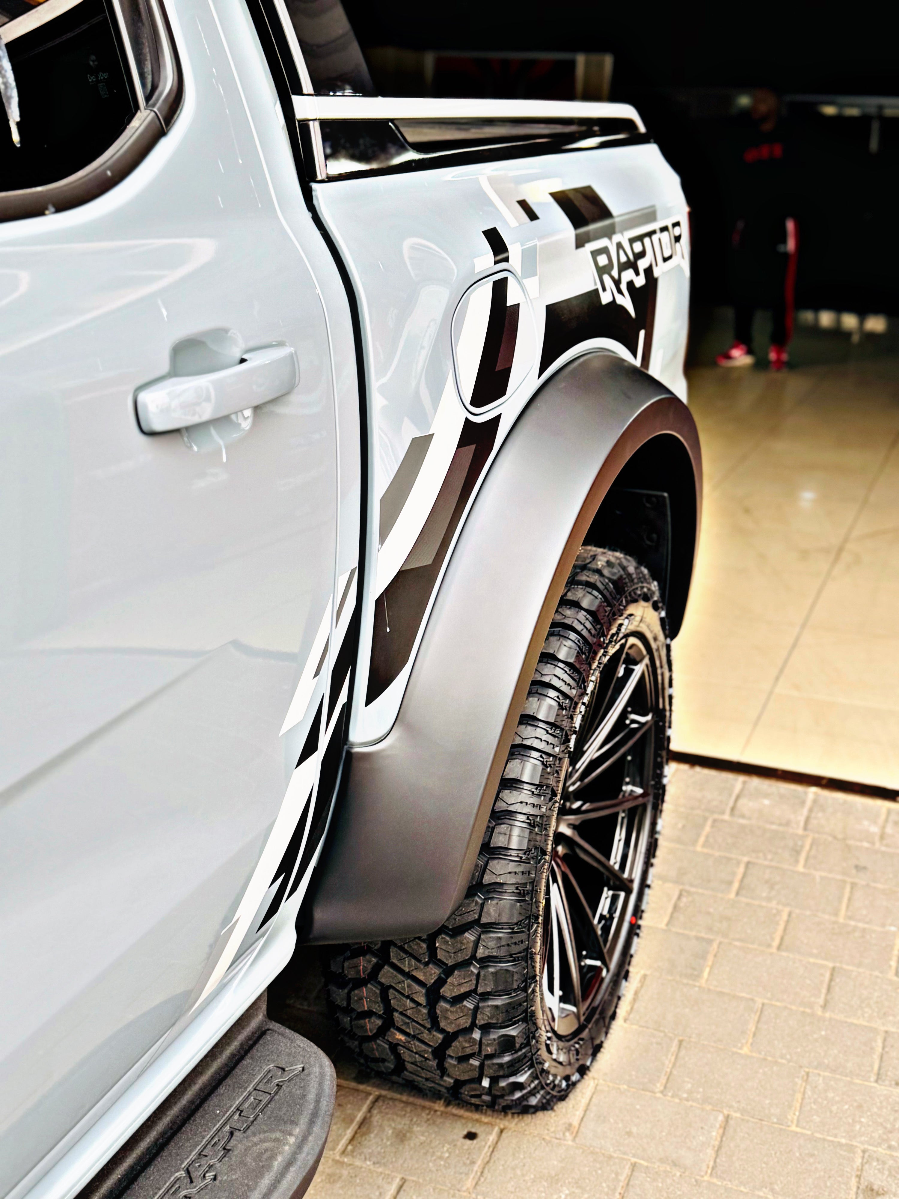 WIDE BODY  FENDER FLARE KIT (50mm wider ) - OE COLOR (2022+ FORD RANGER RAPTOR) NOW INSTOCK ‼️. - Autostyling Klerksdorp