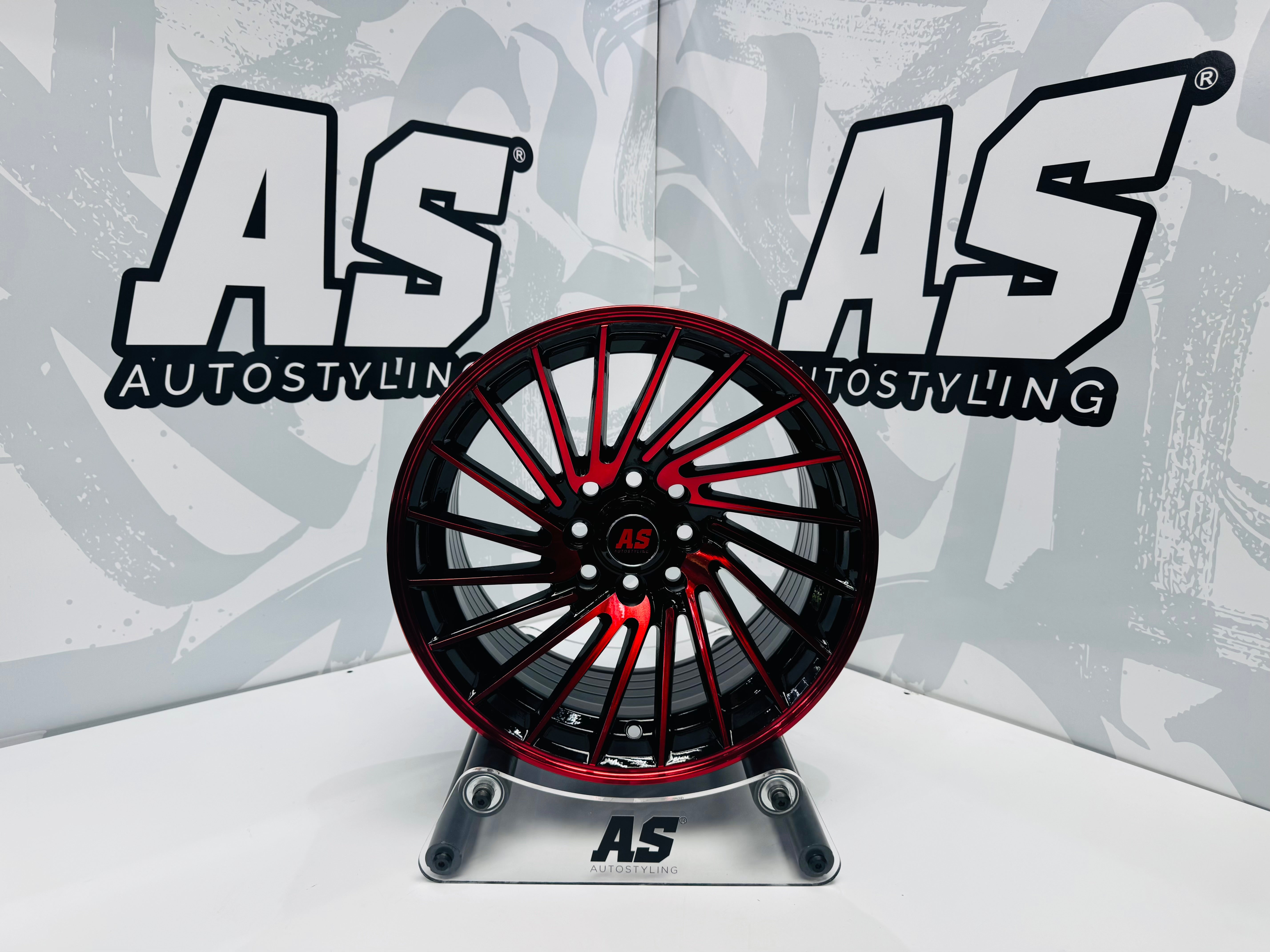 15” AS- x3001 4/100 4/114 Red