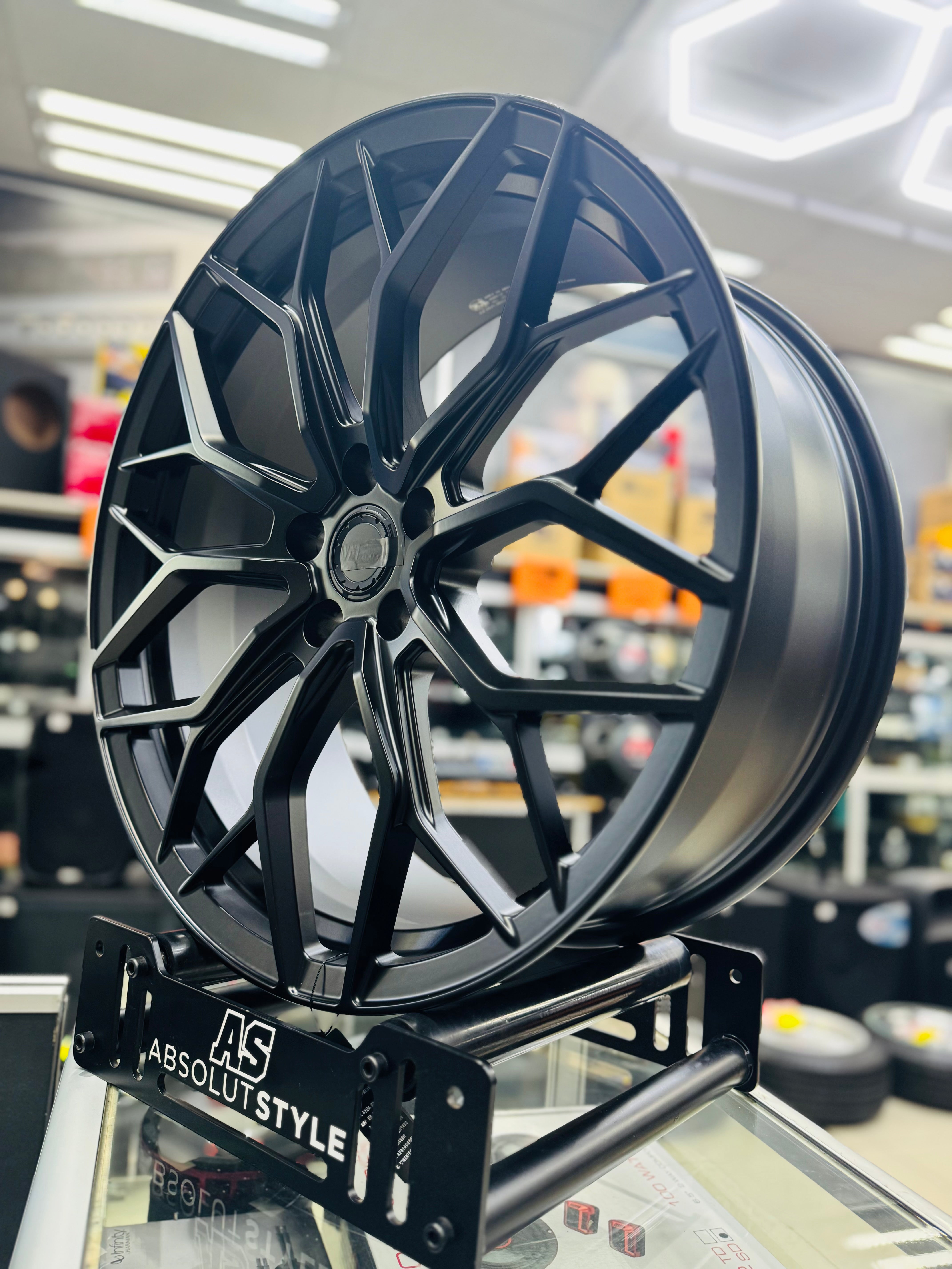 20” JETOUR  5x108 PCD RIMS MATT BLACK FORGED - Autostyling Klerksdorp