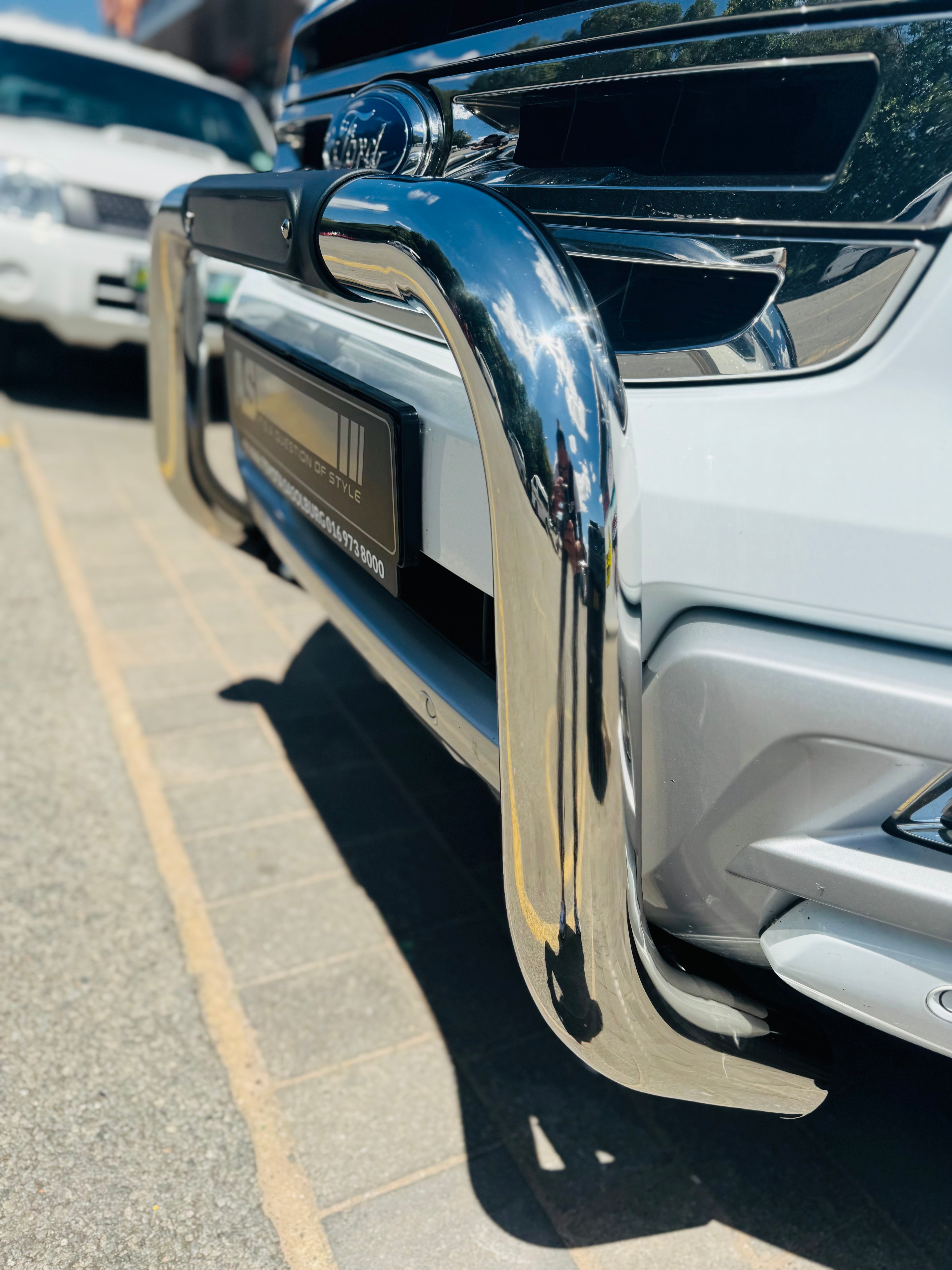 FORD RANGER 2016-2021 PDC FRIENDLY NUDGE BAR CHROME