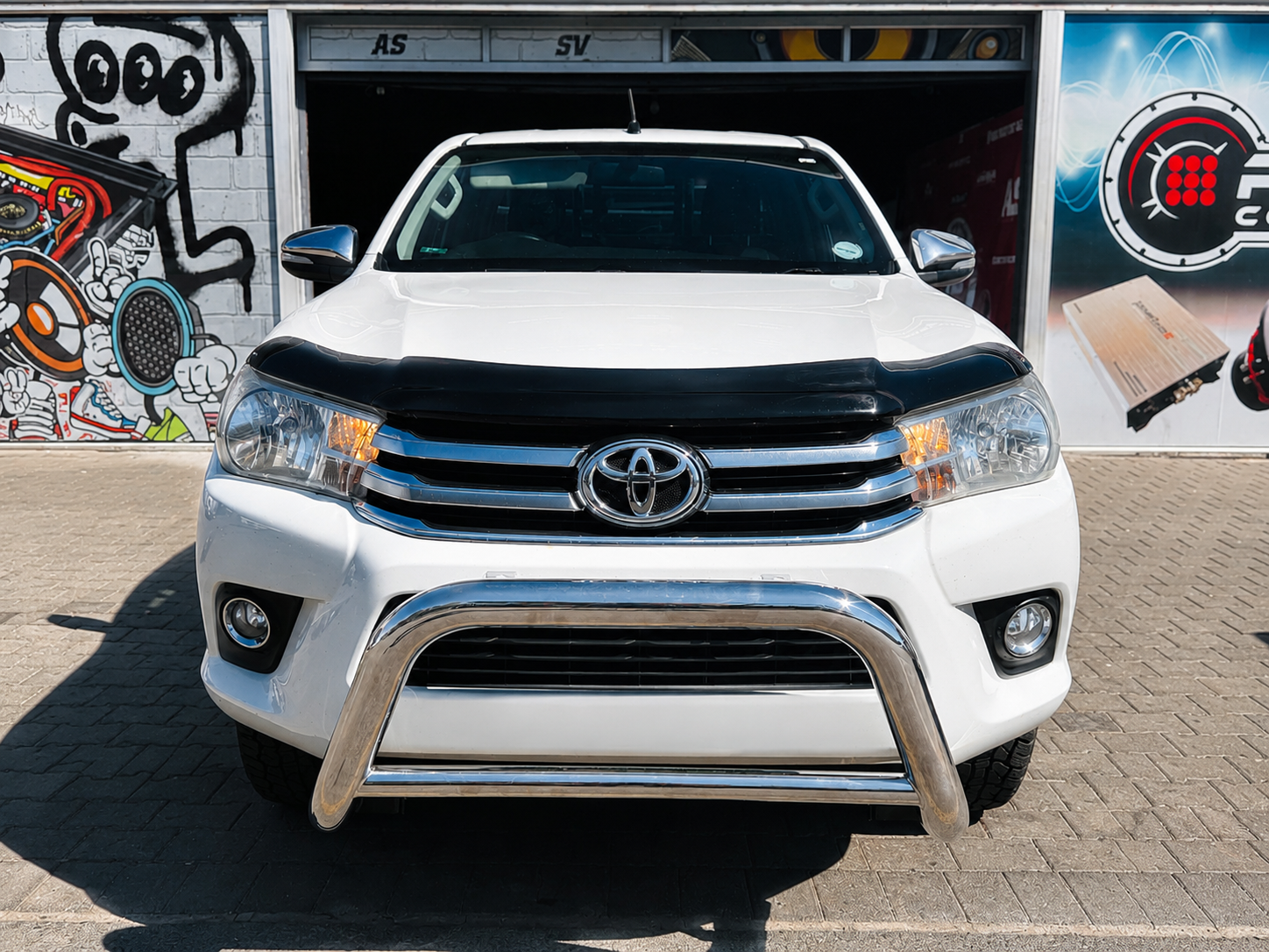 TOYOTA HILUX  2016+ NUDGE BAR CHROME - Autostyling Klerksdorp