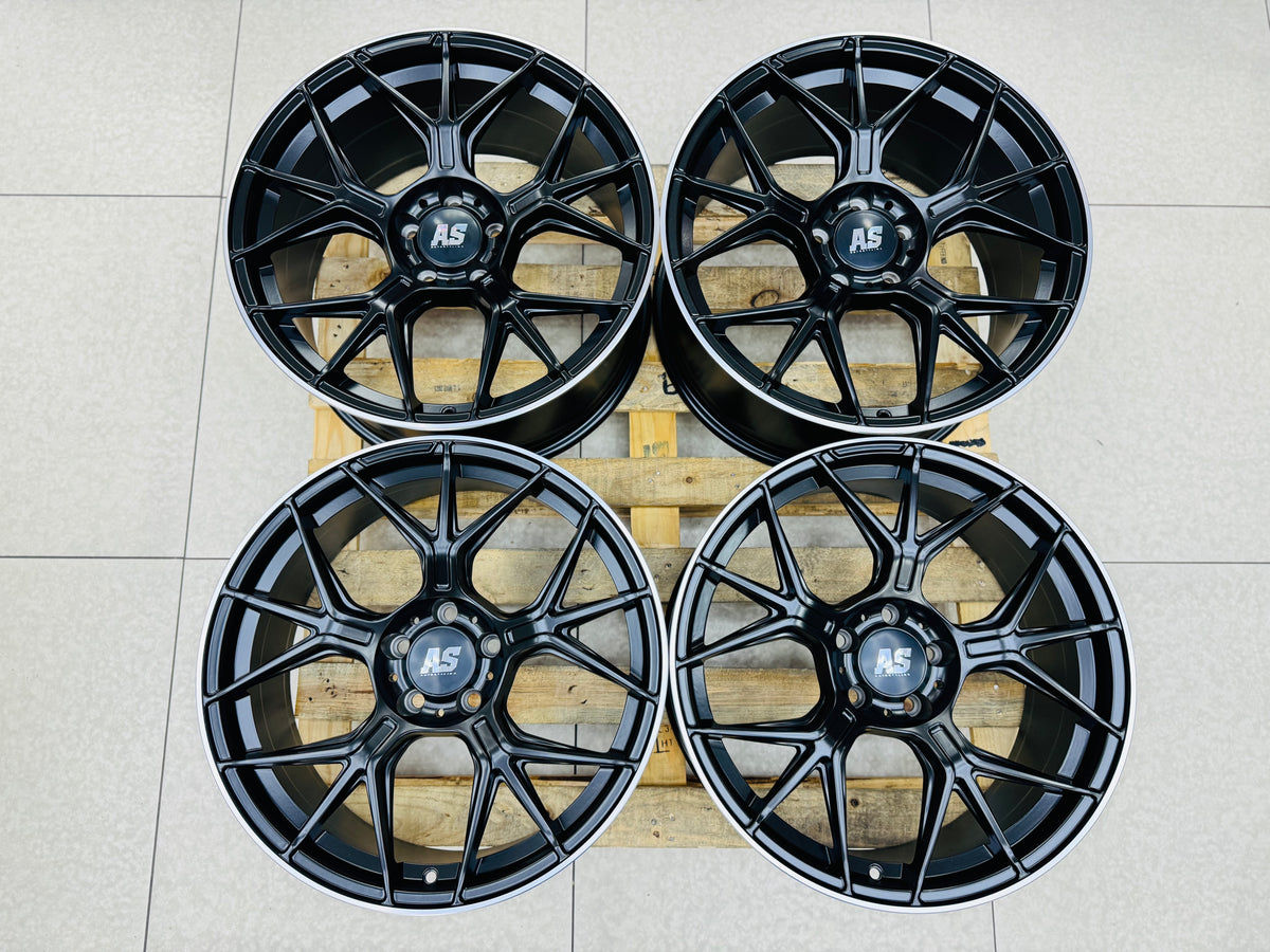 19” AS GT AMG 2023  5x112 PCD NARROW WIDE WHEELS FOR MERCEDES AUDI &   VW GTI
