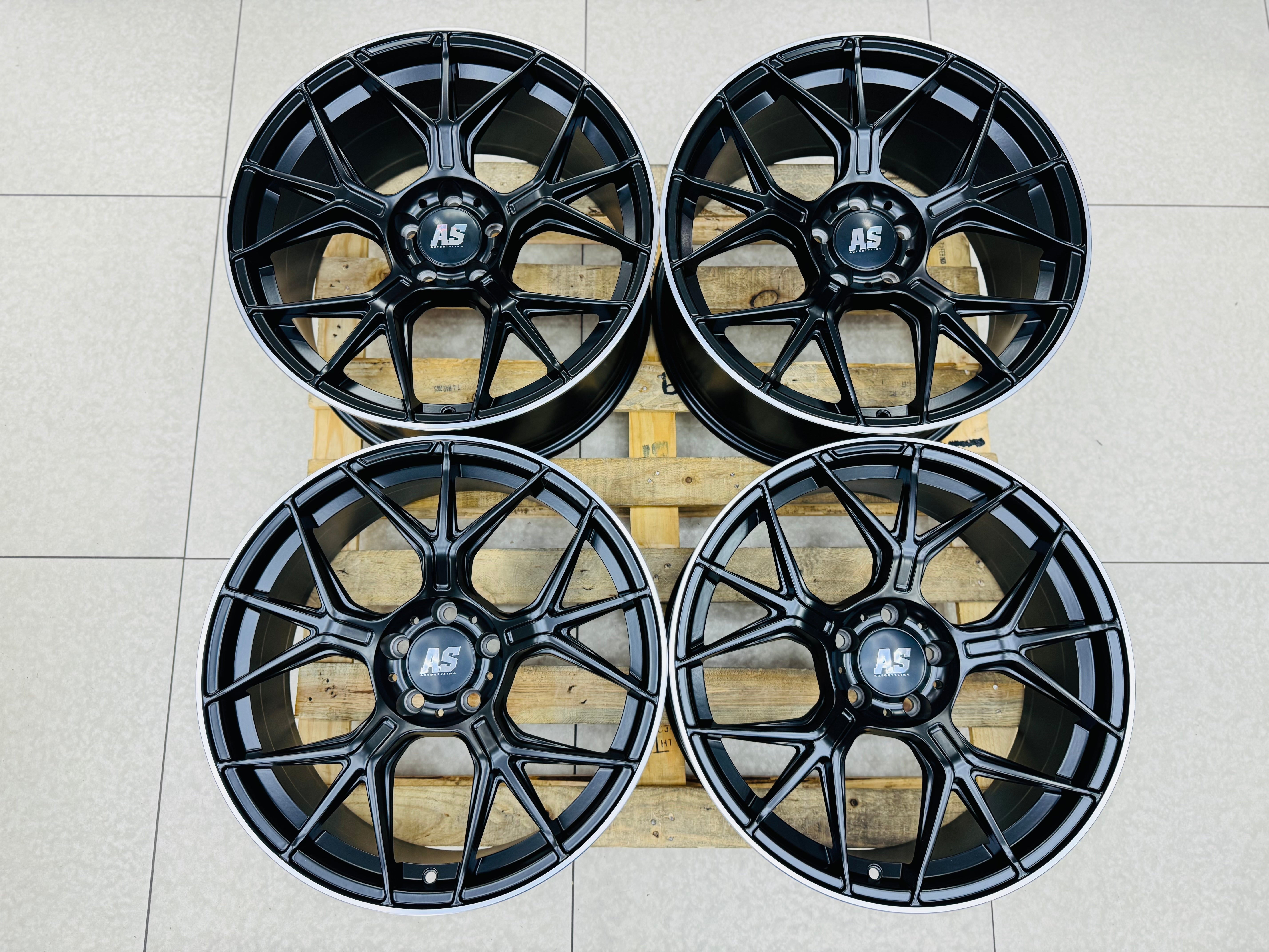 19”AS GT AMG 2023  5x112 PCD NARROW WIDE WHEELS FOR MERCEDES AUDI &   VW GTI