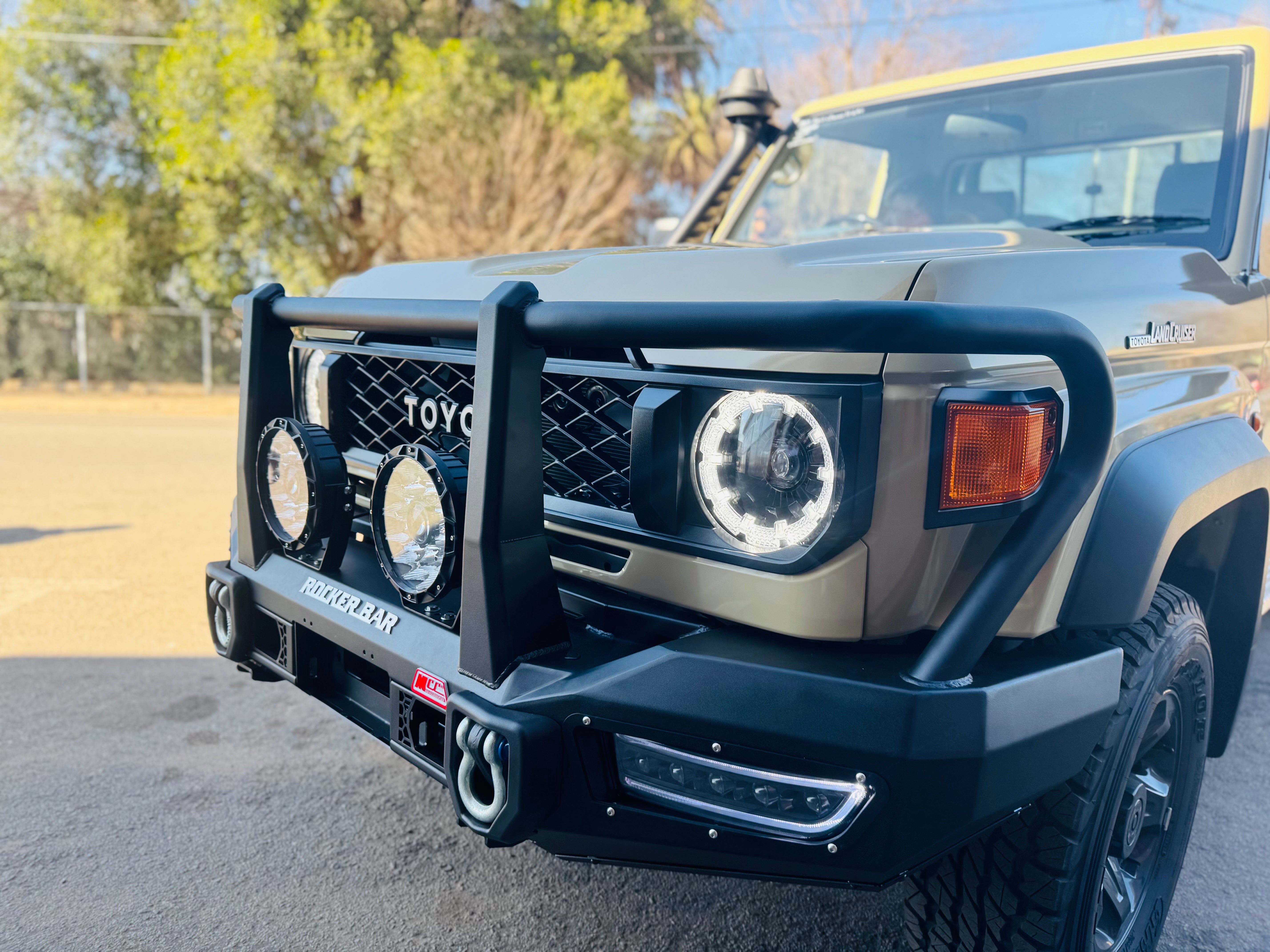 Toyota Land Cruiser 79 Series 2024 LED Aussie style Replacement Headlights