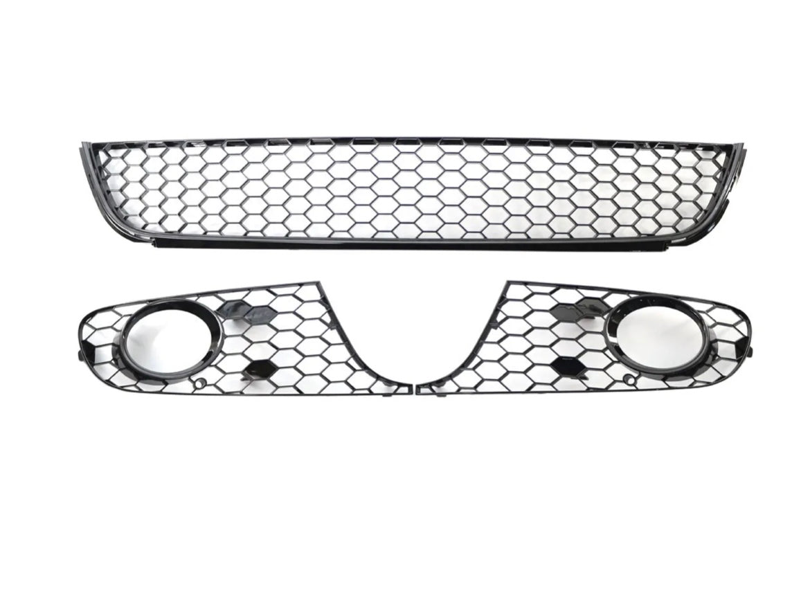 VW GOLF  6 (non gti ) BUMPER GRILL KIT