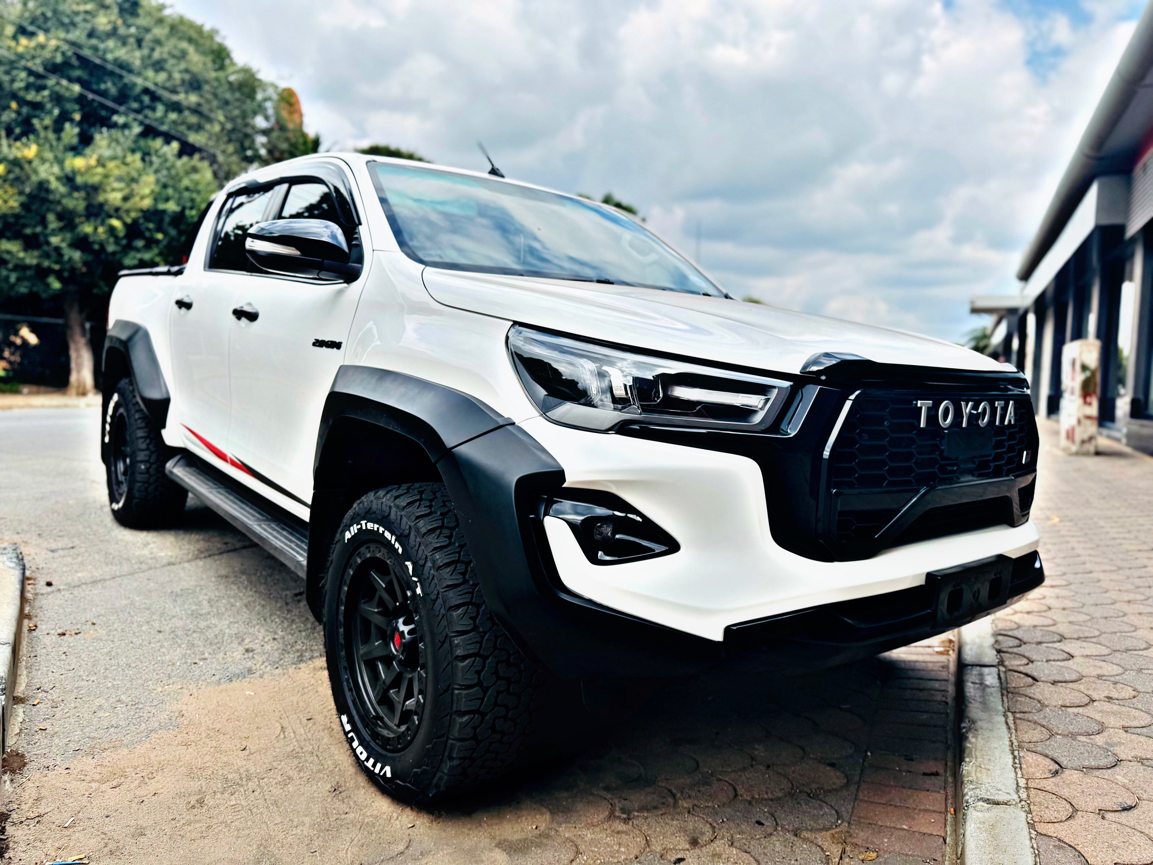 Toyota Hilux (15-20) GR Sport Style Conversion Body Kit Including Headlights & Taillights