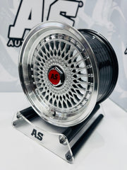 15” AS-SUPERMESH  5x100 & 5x114 SILVER