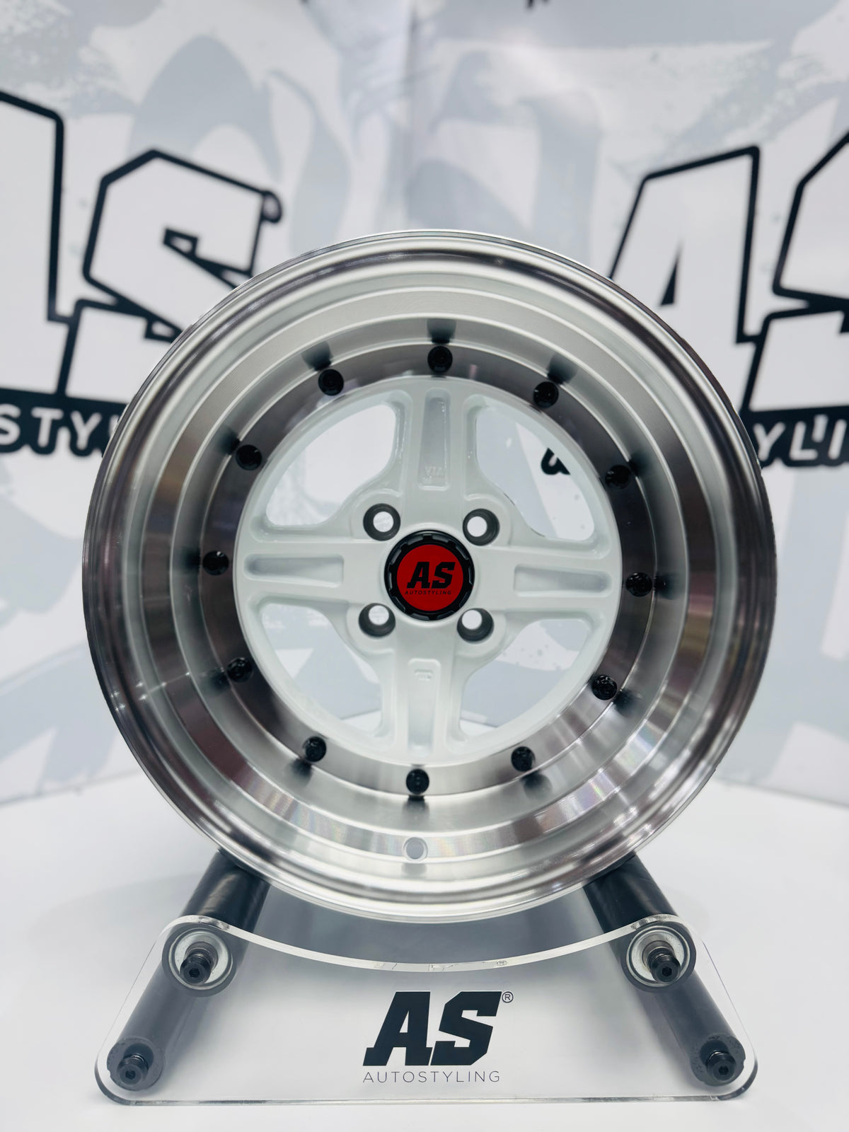 15” AS-E40 4/100  WHITE