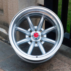 15” AS-WATA 8J/9J  4/100 4/114 SILVER