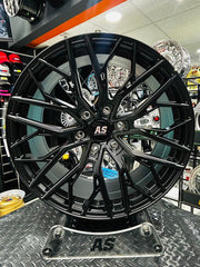 20” AS   520 SATIN BLACK BAKKIE RIMS 6/139 PCD - Autostyling Klerksdorp
