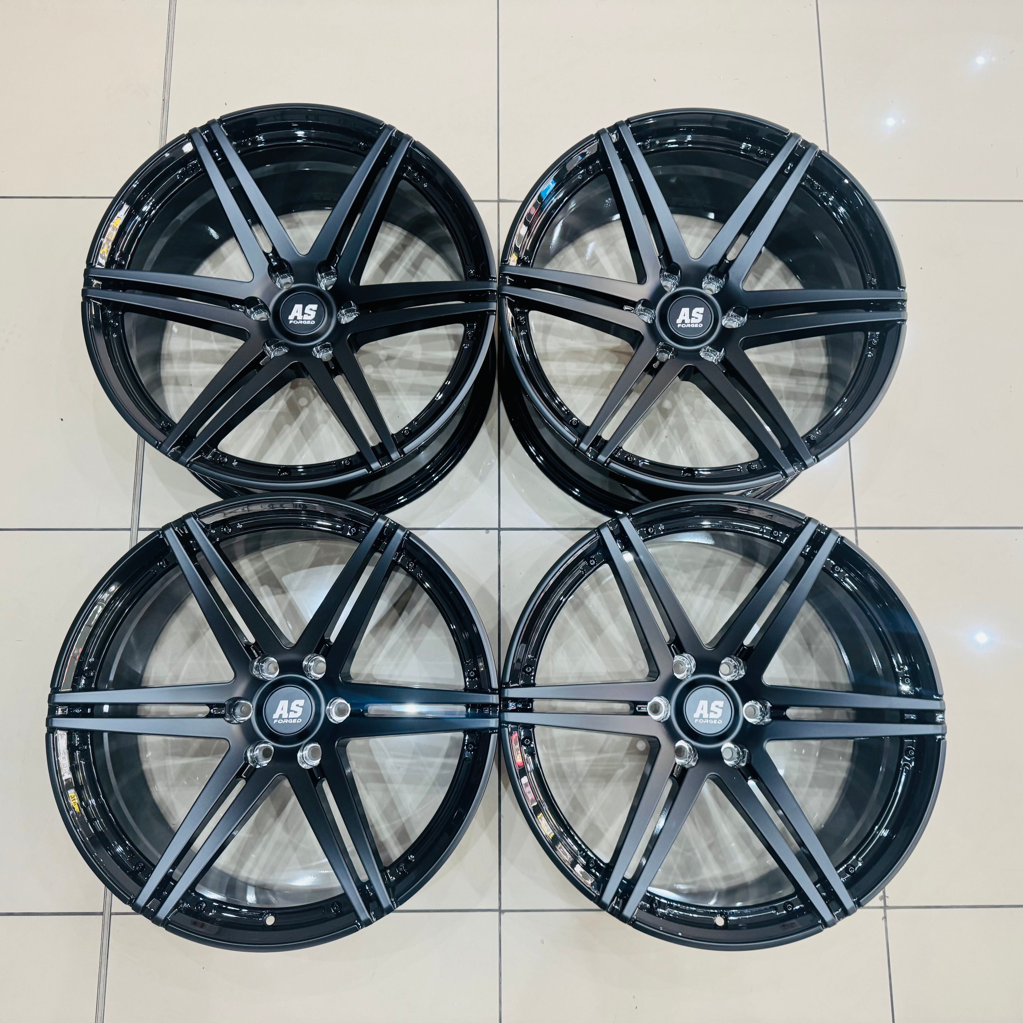 22 ” AS FULLY FORGED 013 RANGER/ Amarok  RIMS 6/139 PCD