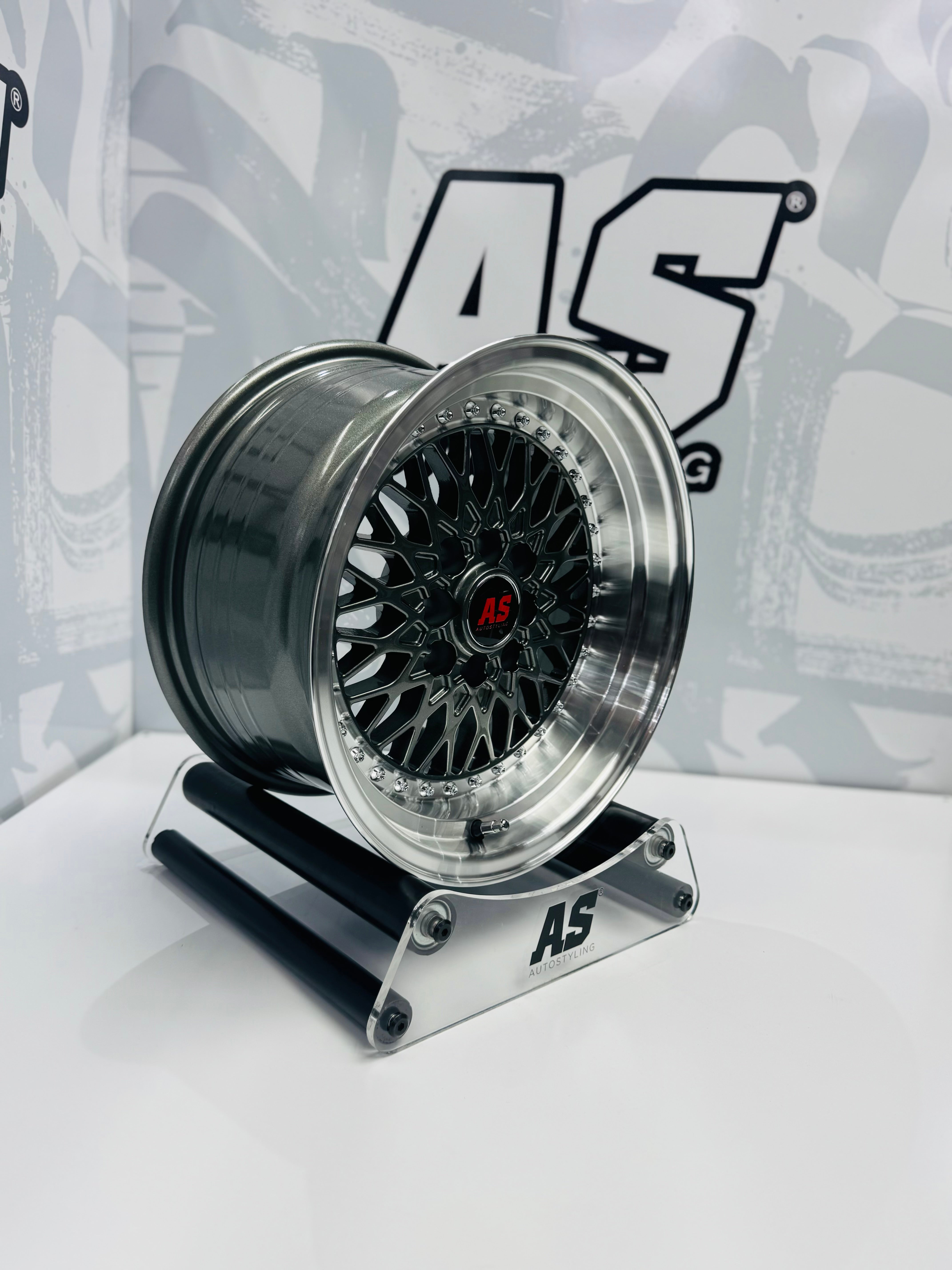 15” AS-7570  MESH  grey 4/100 4/114 wheels