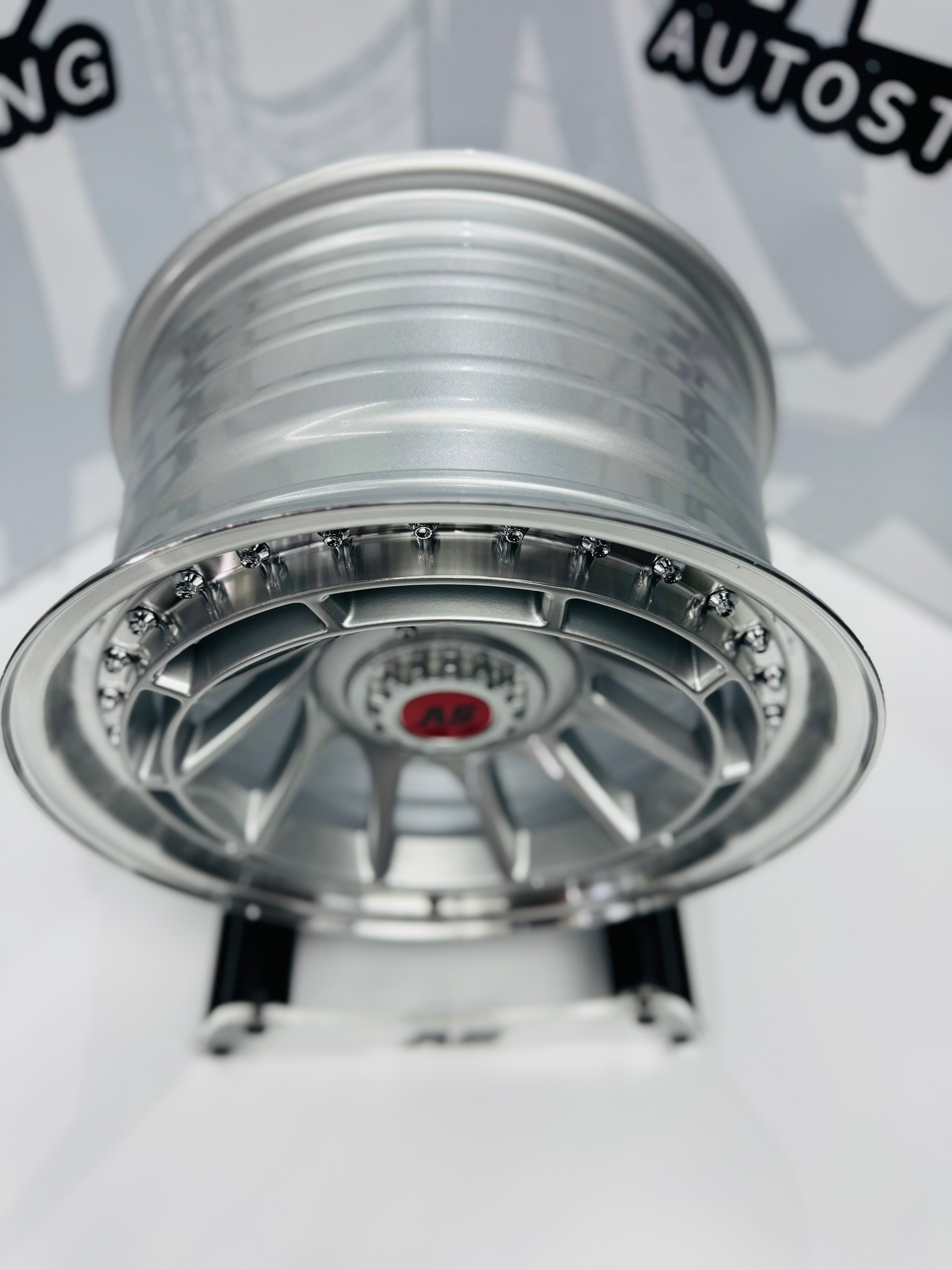 15” AS-7156 SILVER  4/100 4/114 wheels