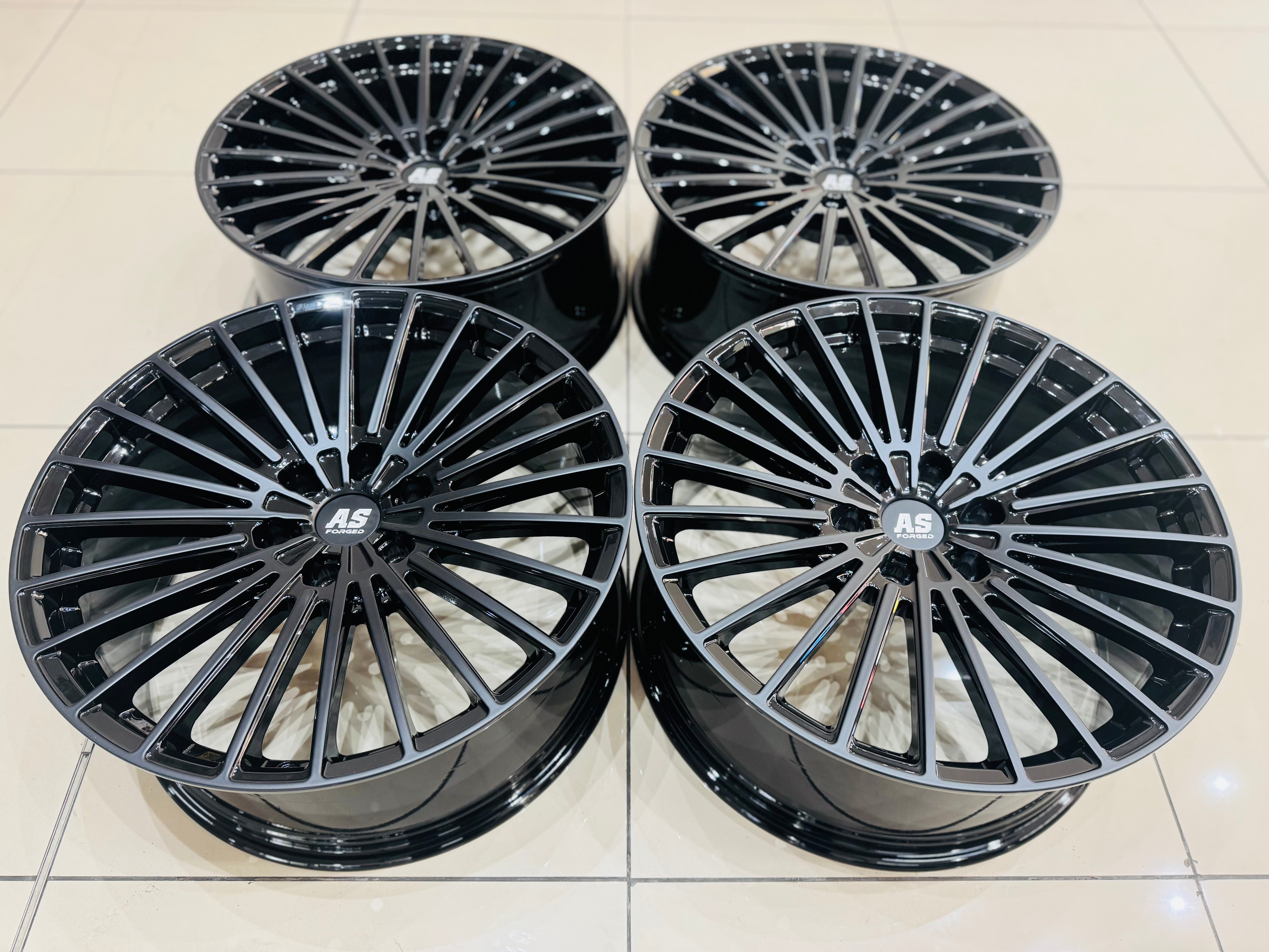 22 ” AS FULLY FORGED 008 RANGER RIMS 6/139 PCD DUAL BLACK