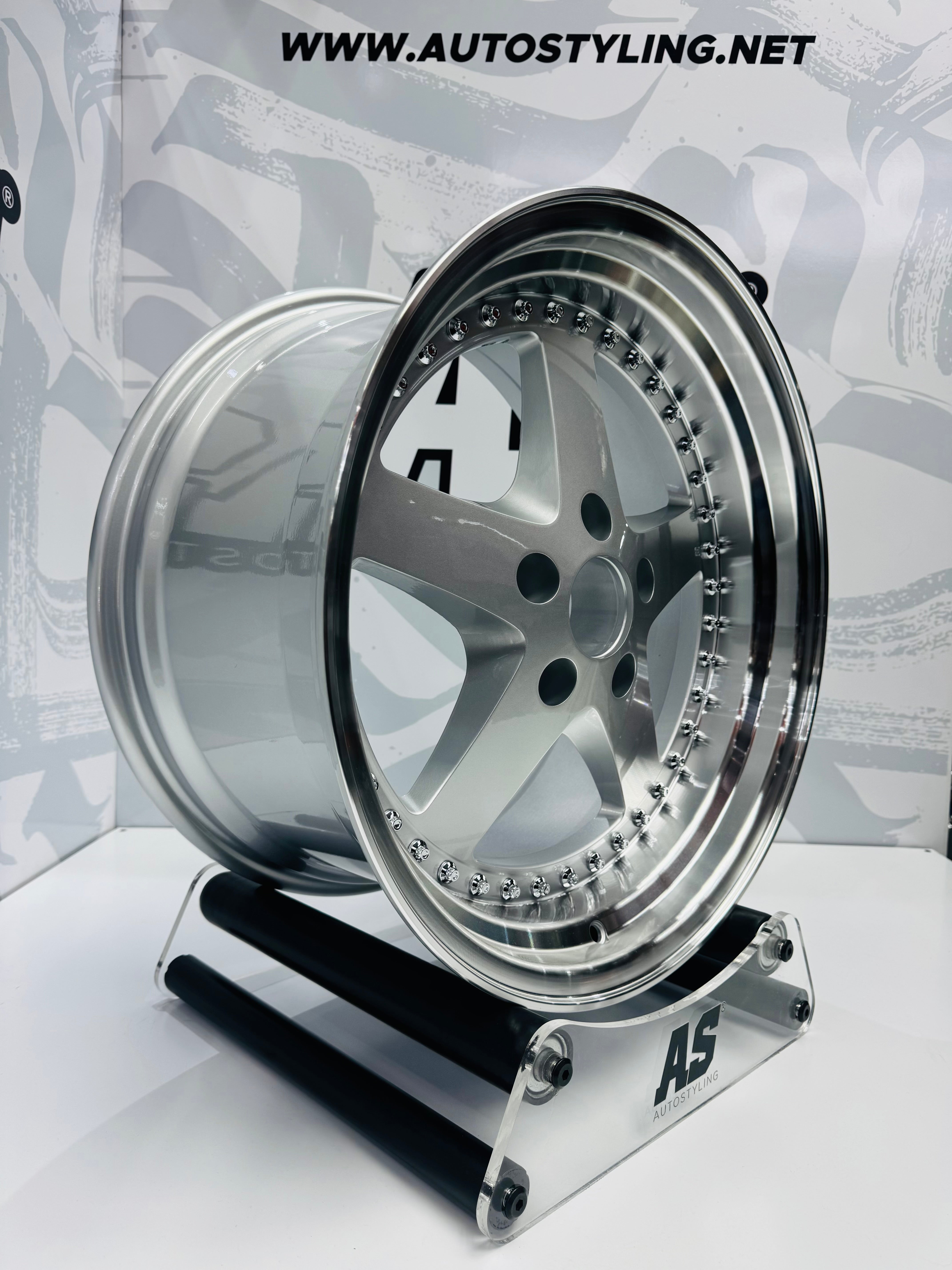 18” AS-EQUIP 5x120 SILVER