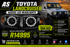 TOYOTA LANDCRUISER 79 2008-2023 AUSSIE LED HEADLIGHTS - Autostyling Klerksdorp