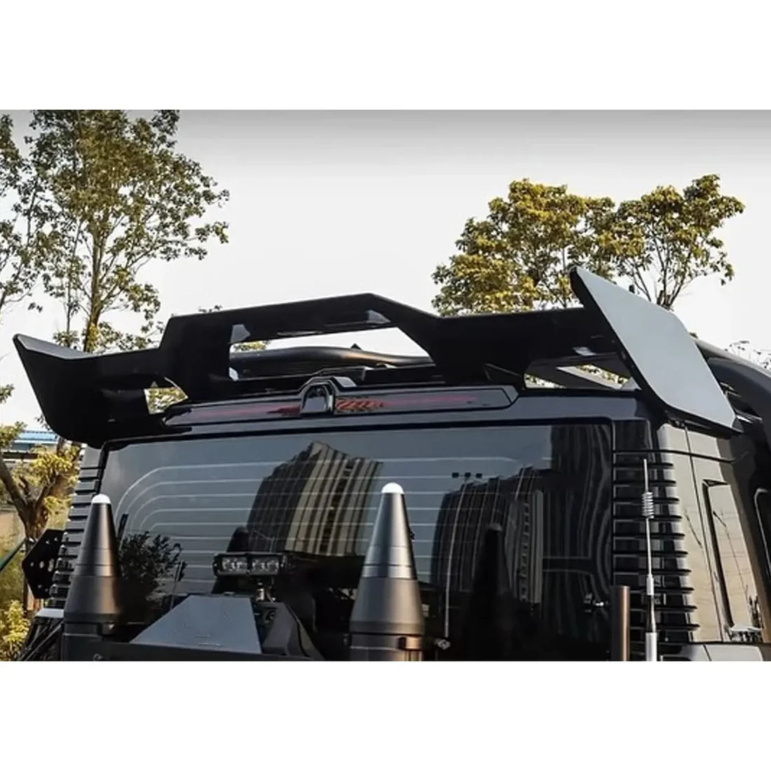 Jetour T2 (25-On) Gloss Black Aero Sport Style Roof Spoiler Wing - Autostyling Klerksdorp