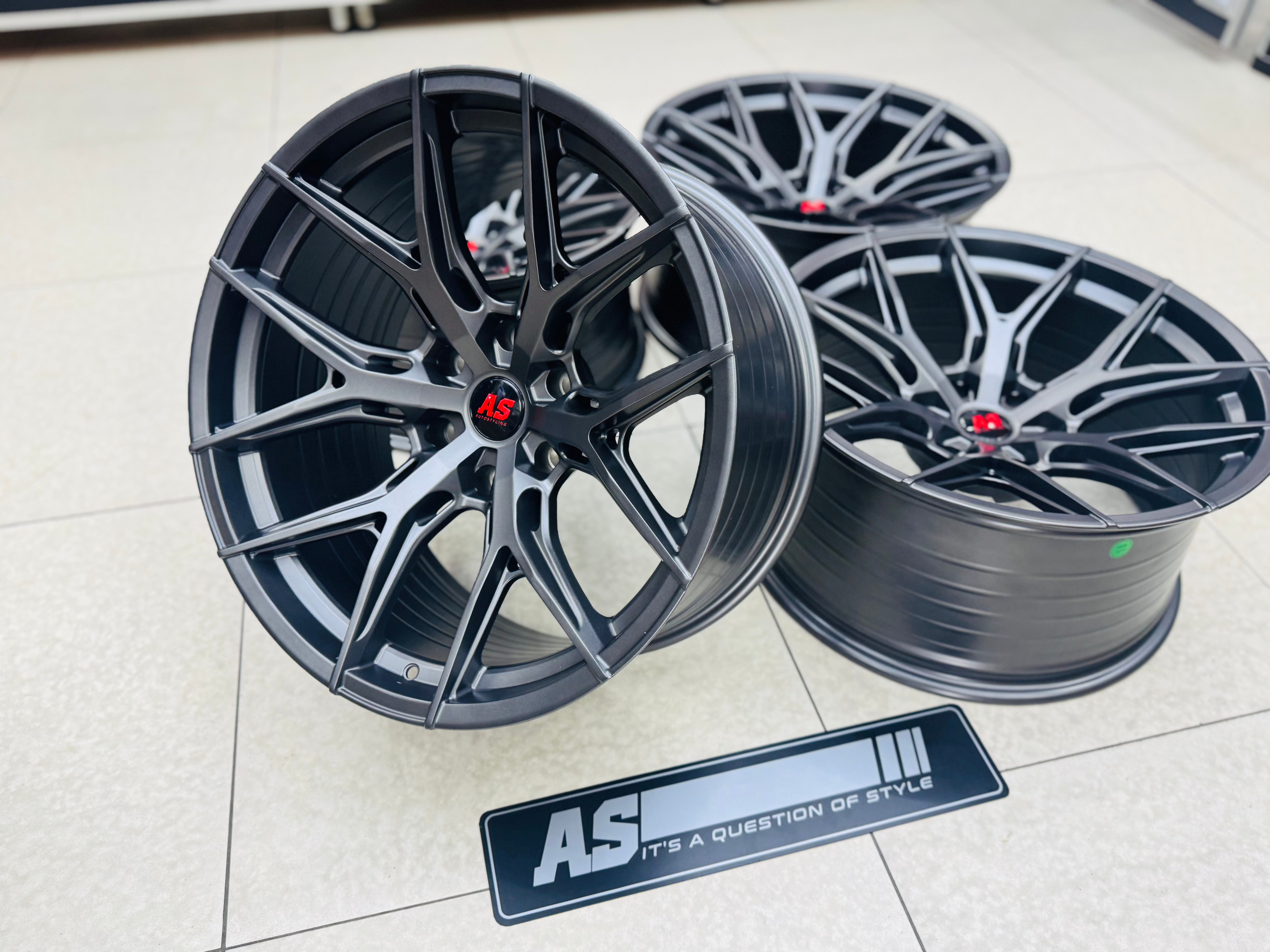 20” CONCAVO 05 SATIN GREY BAKKIE RIMS 6/139 PCD