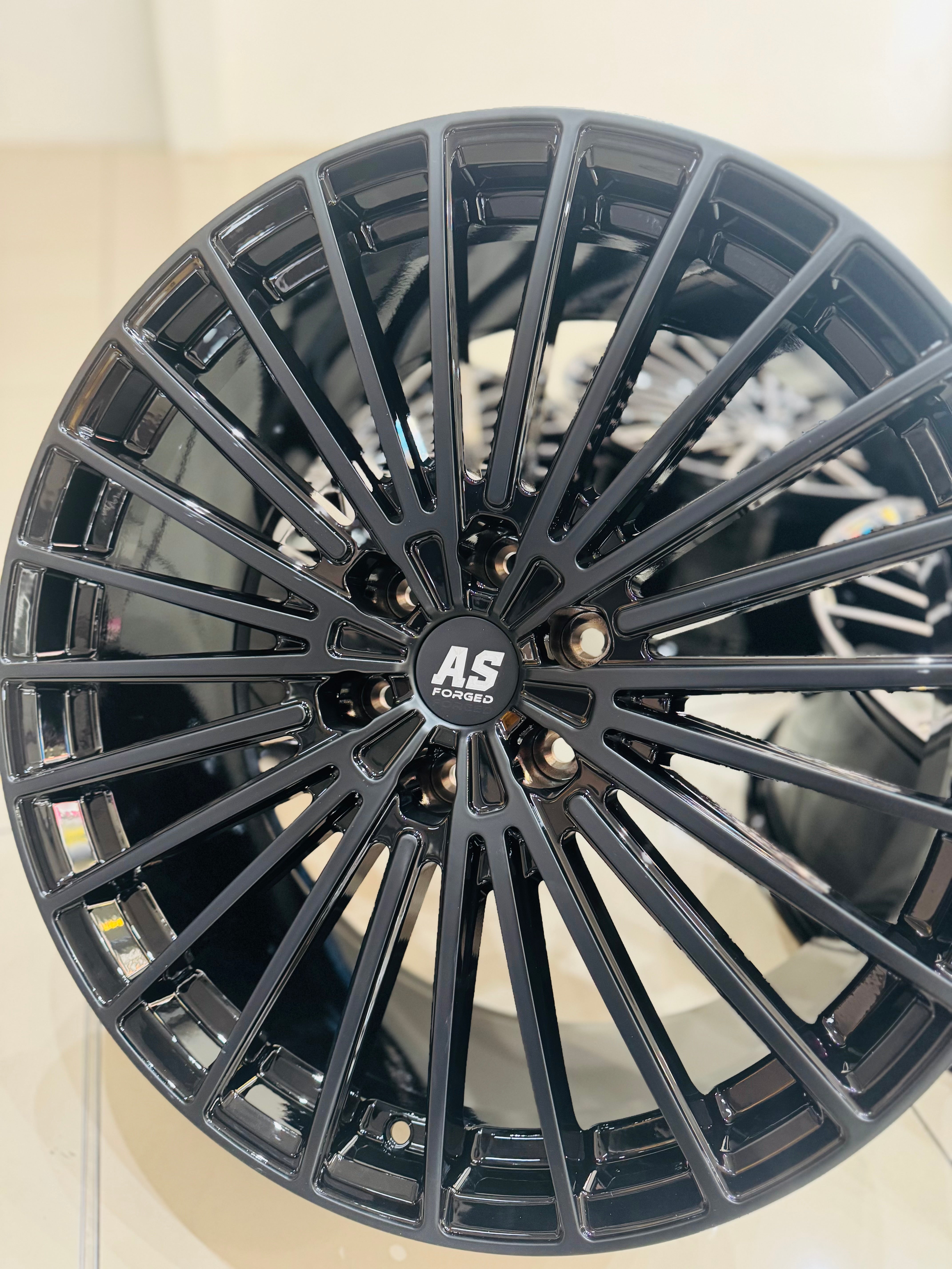 22 ” AS FULLY FORGED 008 RANGER RIMS 6/139 PCD DUAL BLACK