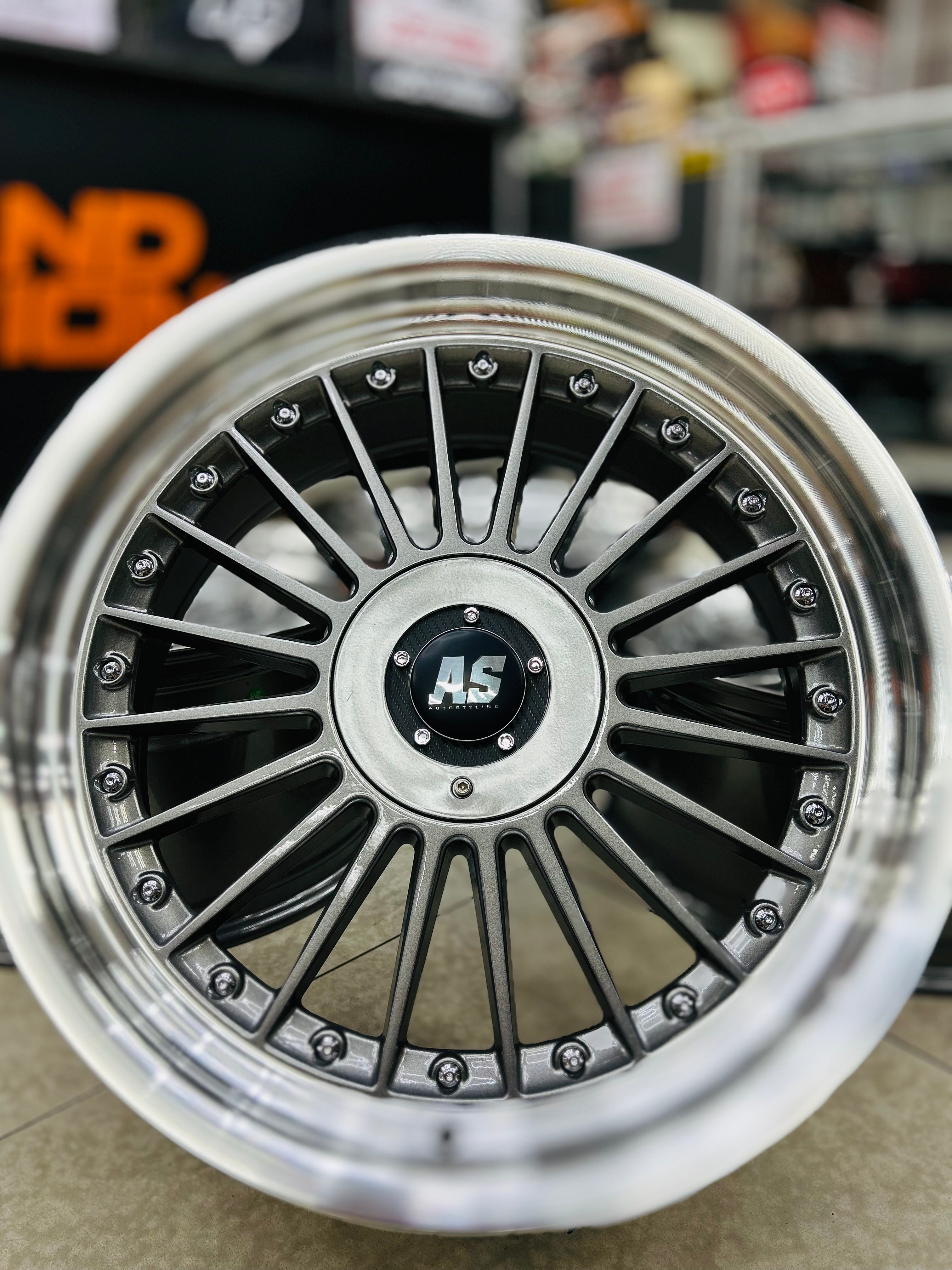 19”AS  ALPINA 5/112 & 5/120 multi pcd gunmetal