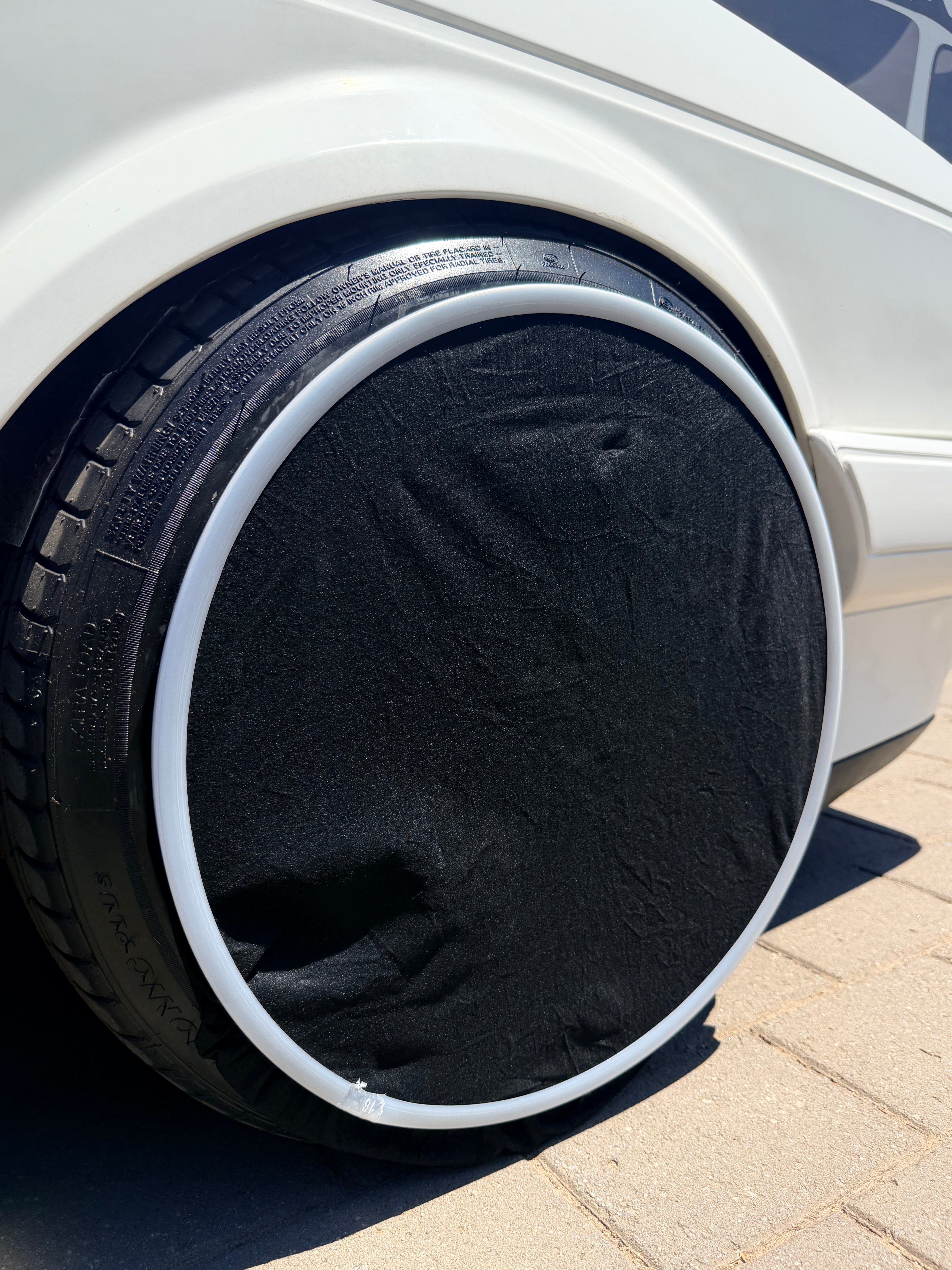Rim dust cover