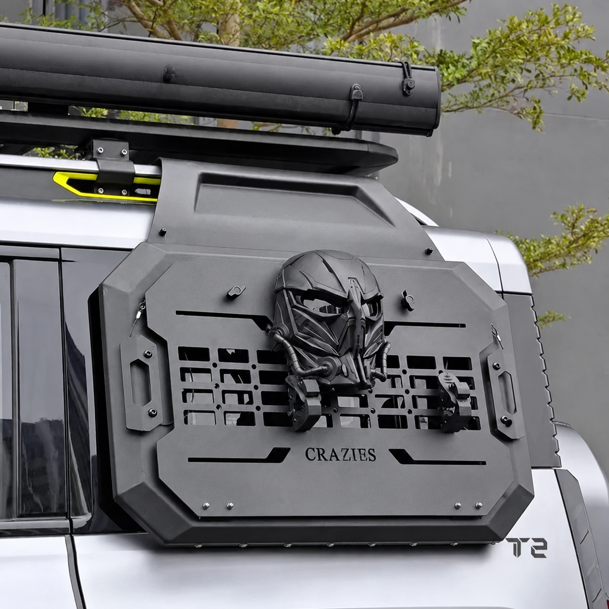Jetour T2 (25-On) side window PUNISHER mask add on