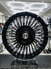 22" PINNACLE 6/139 4x4  WHEELS ( FLOATING CAPS )