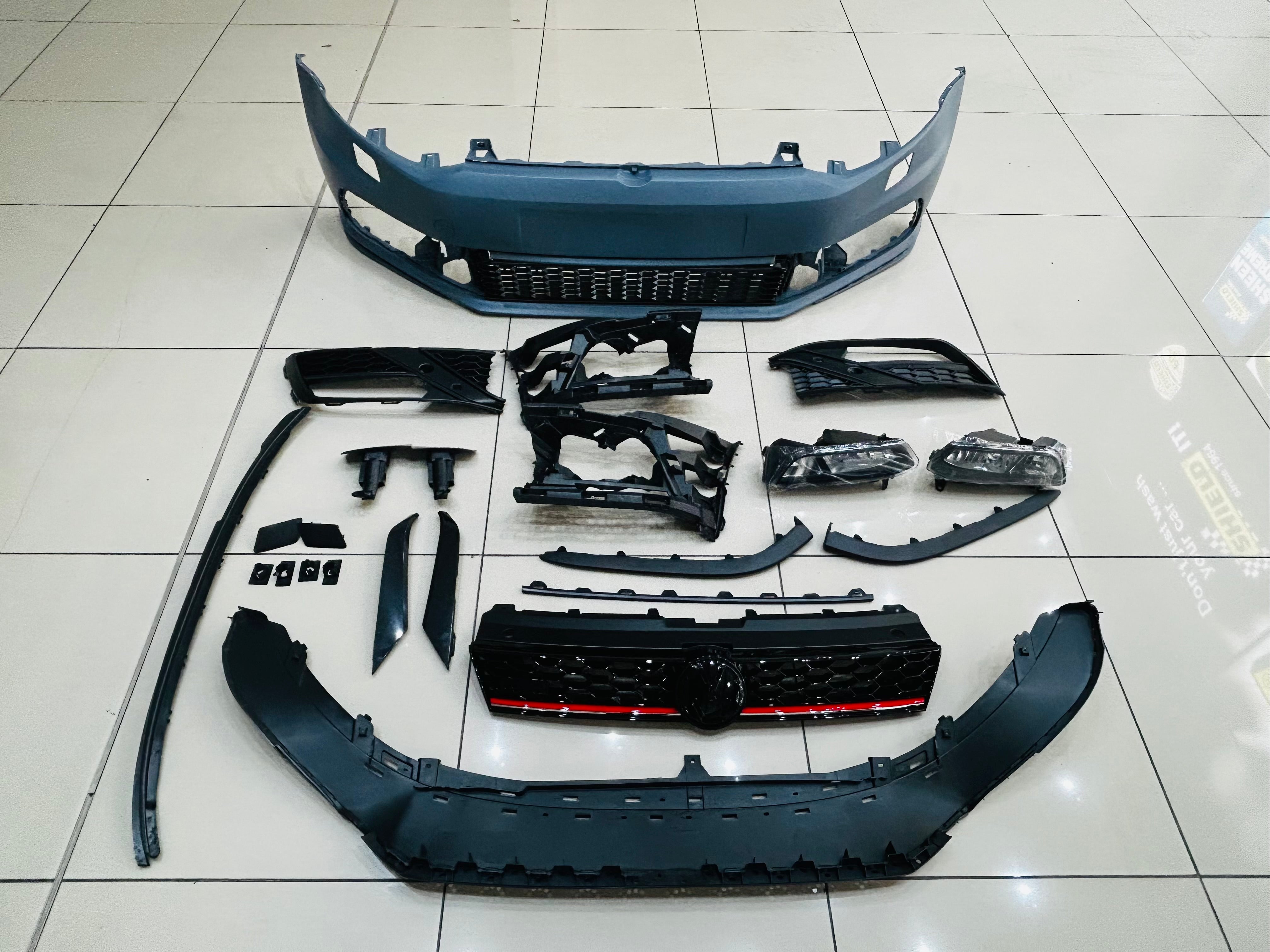 Polo 6c GTI front bumper incl fogs