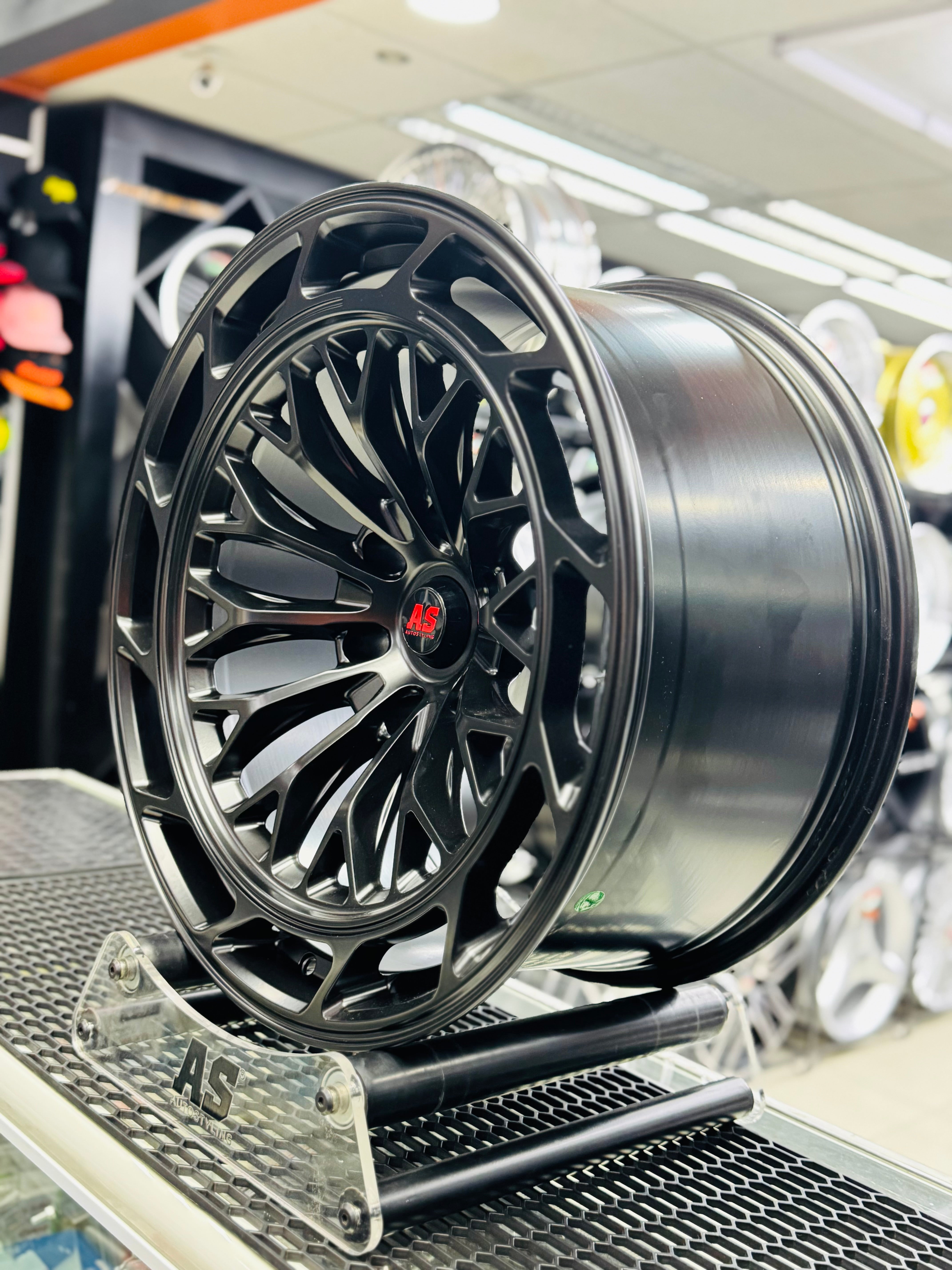 20” CONCAVO SERIES BT600  MATT  BLACK BAKKIE RIMS 6/139 PCD