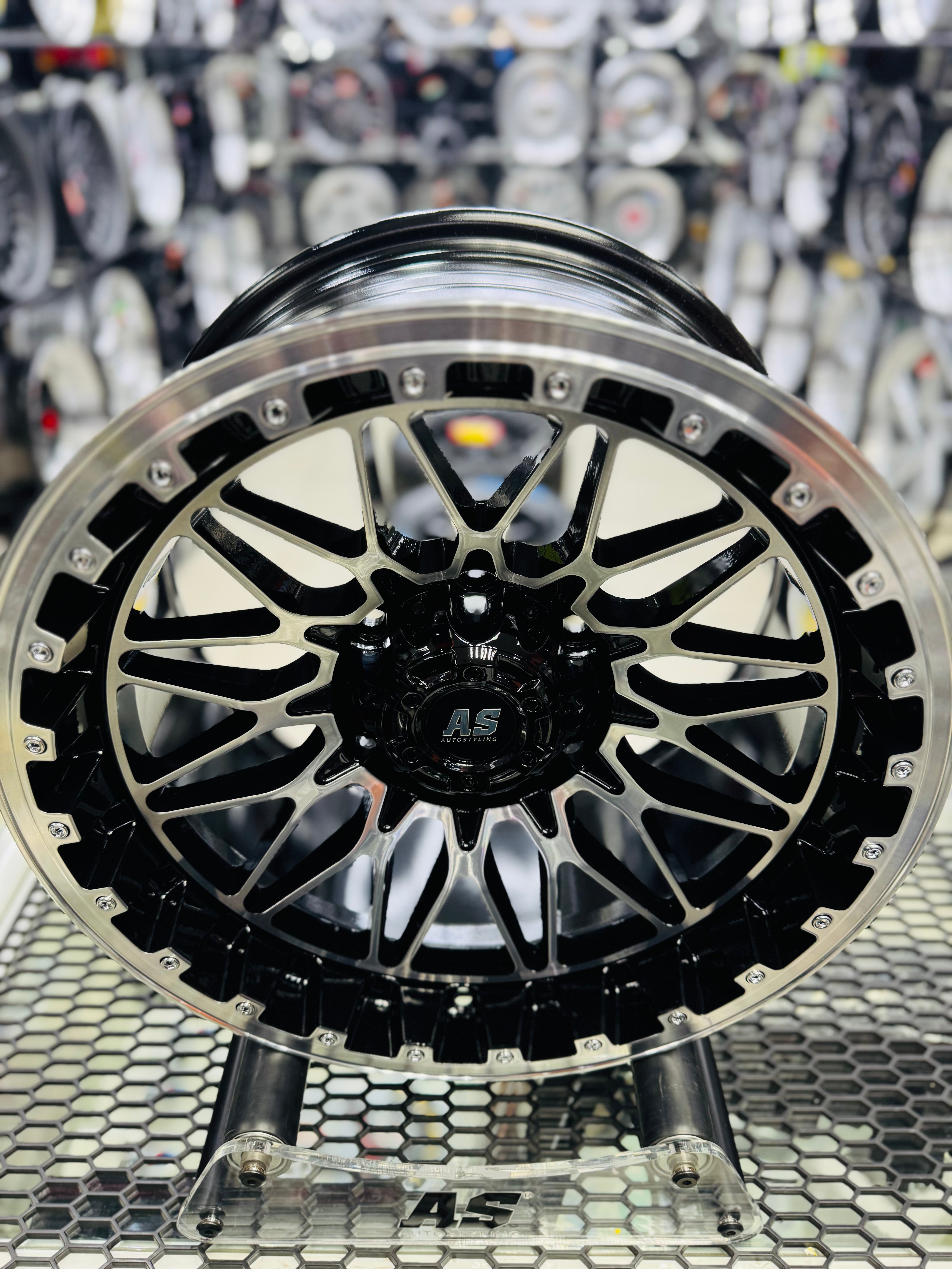 17” BX228 6/139 bakkie 4x4 rims