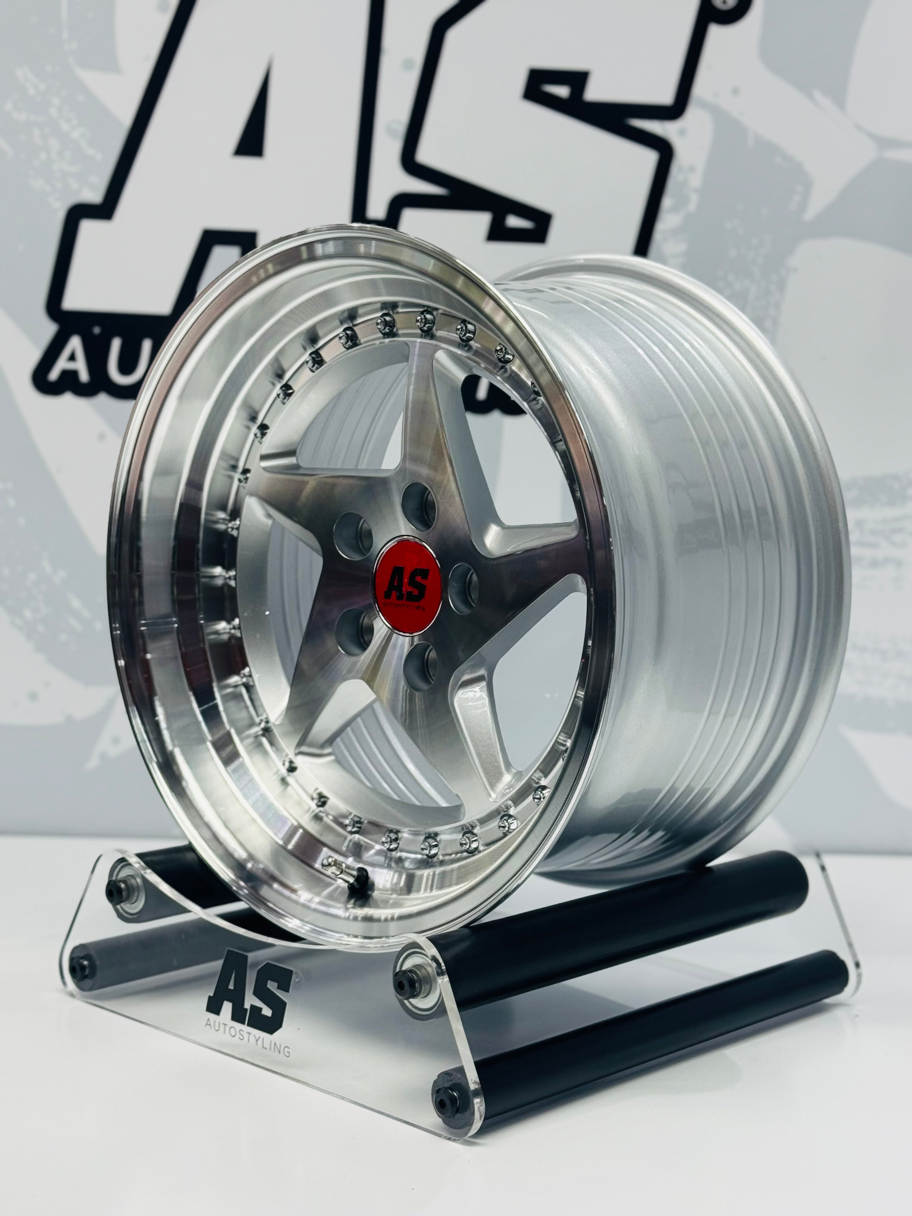 15” AS-RARI M7907 5x100 SILVER
